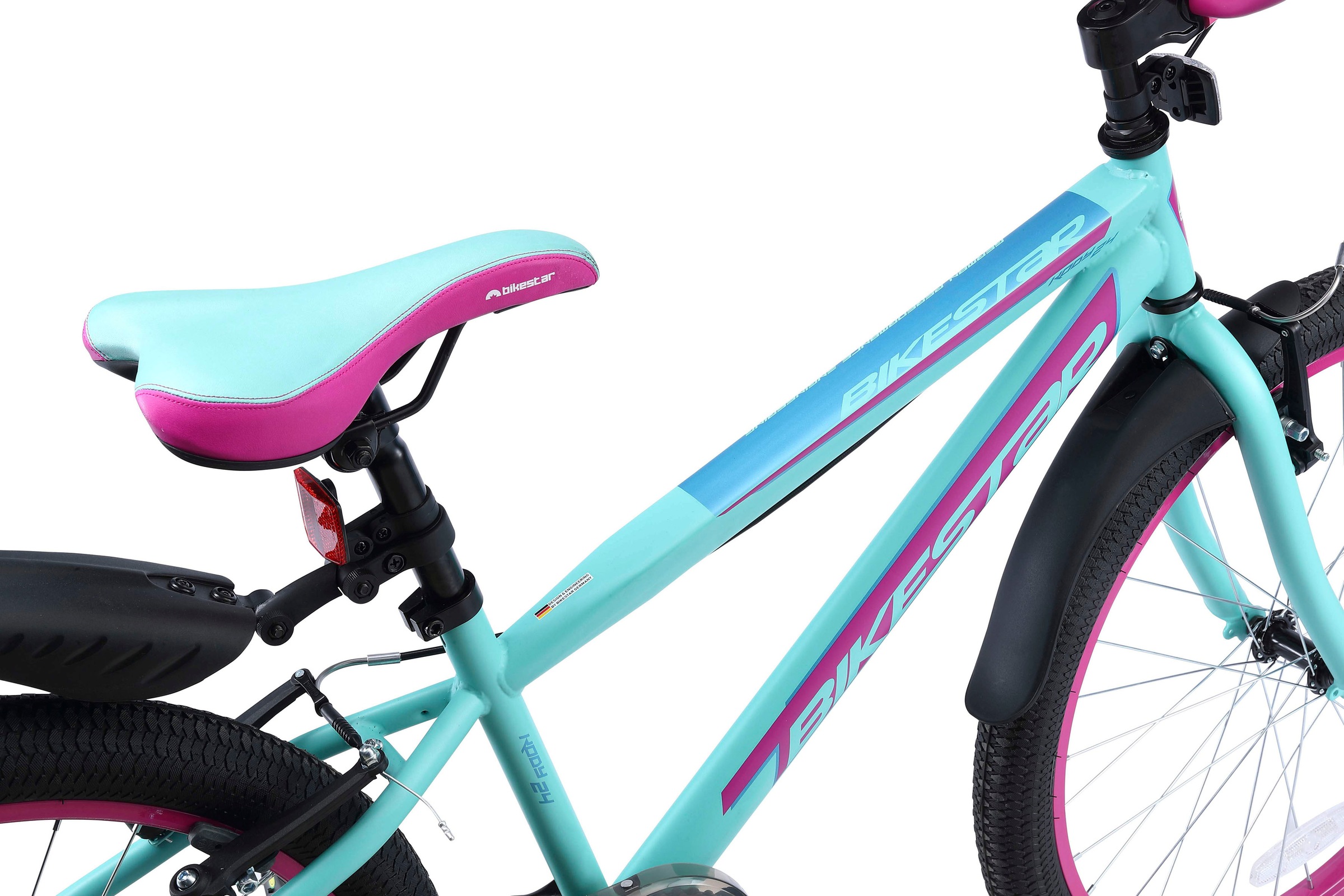 Bikestar Jugendfahrrad, 1 Gang, für Damen