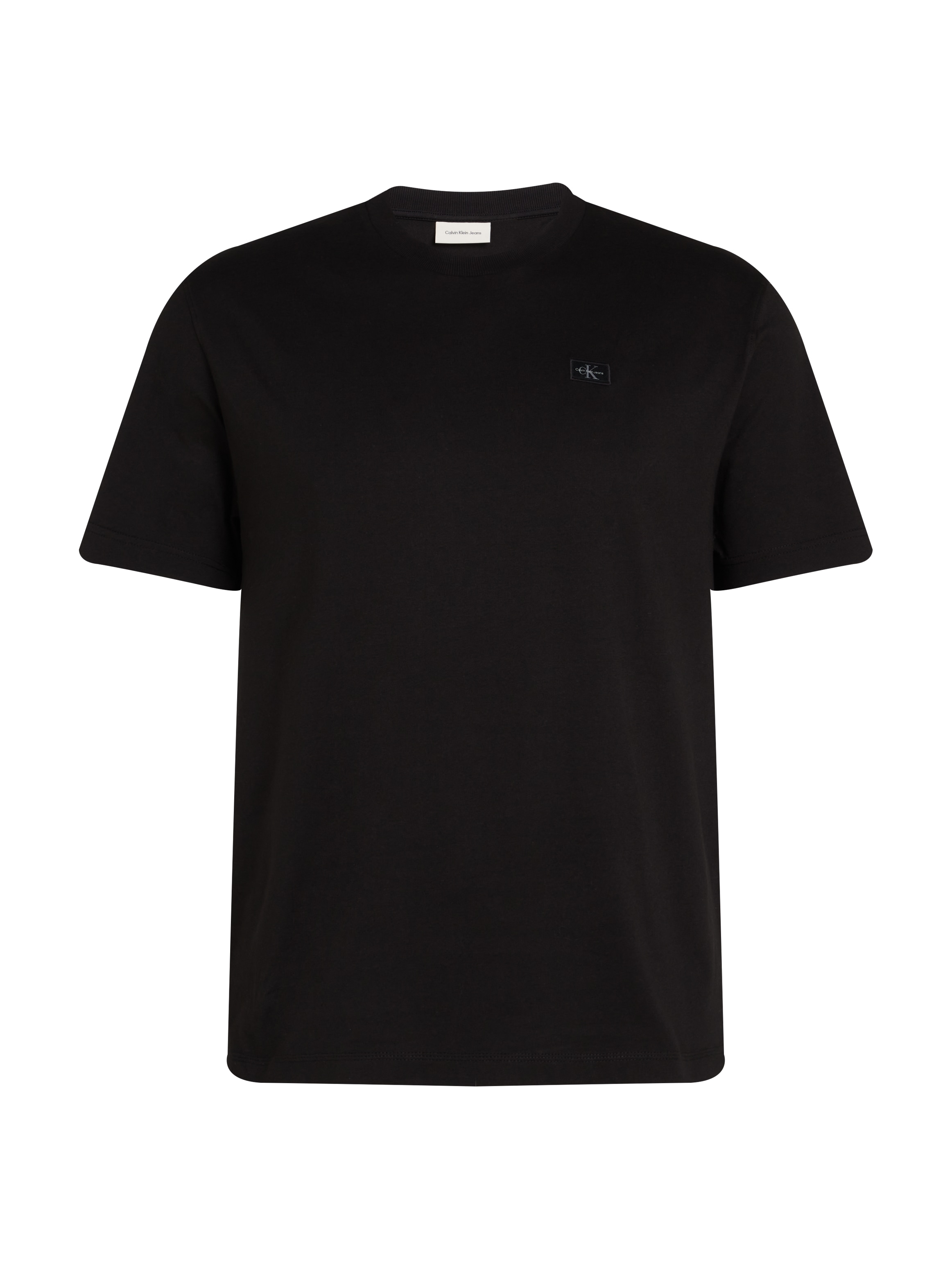Calvin Klein Jeans Plus T-Shirt »PLUS WOVEN LABEL REGULAR TEE«, in großen Größen, mit kleinem Logo-Patch