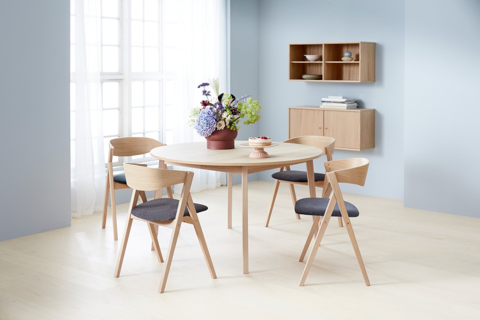 Hammel Furniture Essgruppe »Findahl/Basic by Hammel Single/City«, (Set, 5 tlg.), mit...