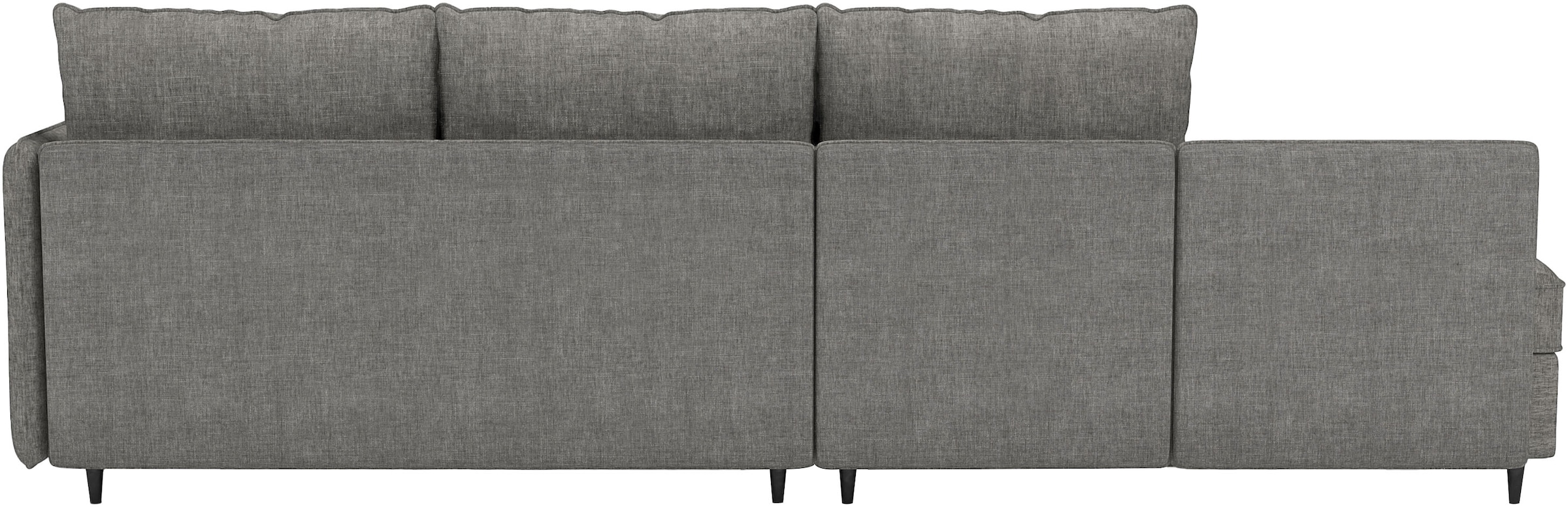 Dorel Home Ecksofa »LINDHUS, L-Form, verschiedene Stellvarianten, Modulsofa« Recamiere, Stauraum, Cord und Chenille-Bezug
