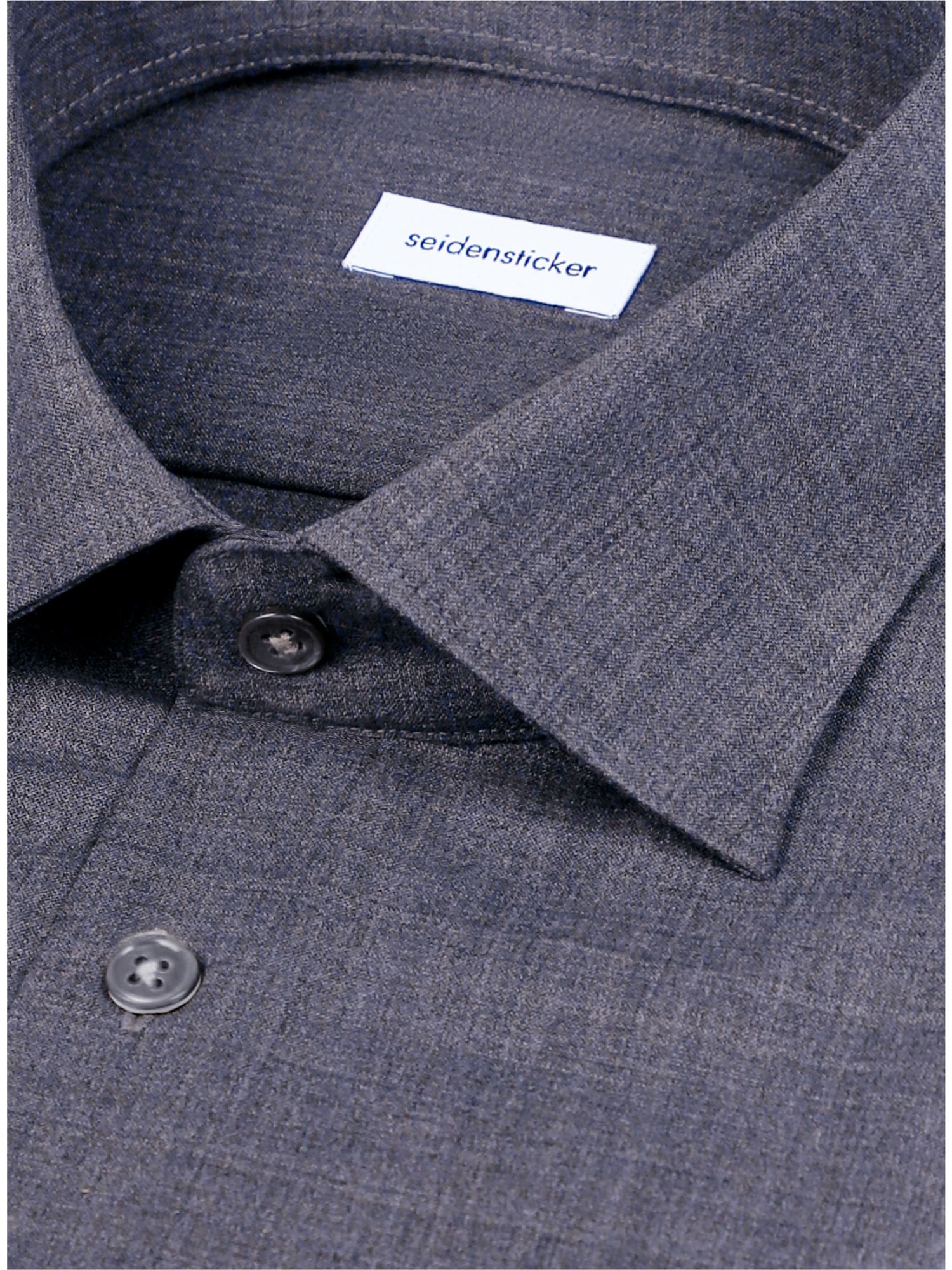 seidensticker Businesshemd »Schwarze Rose« Slim 1/1 Kentkragen Uni