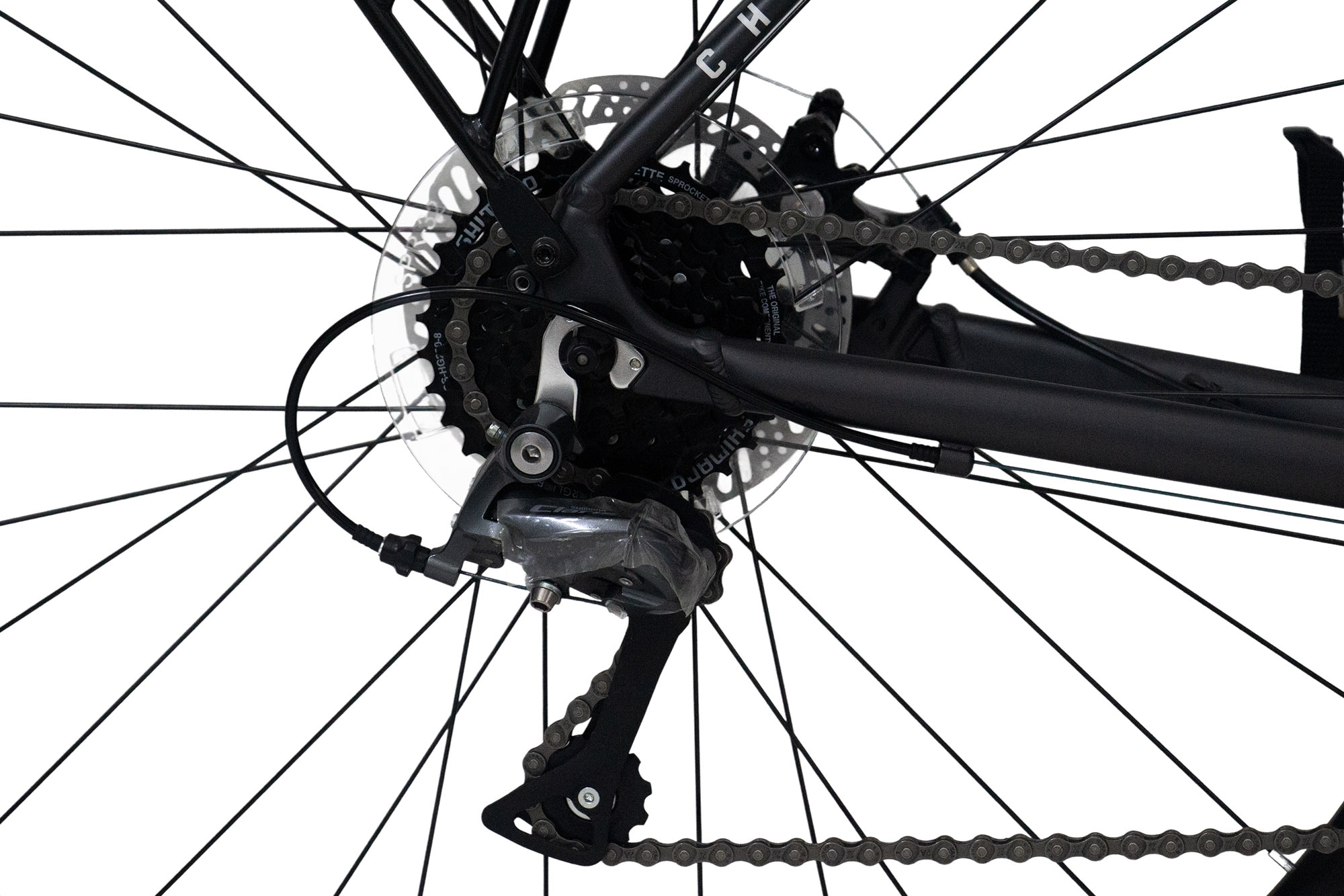 CHILLIZ Gravelbike »GL.08« 16 Gang Shimano Claris RD2400 Schaltwerk Kettenschaltung