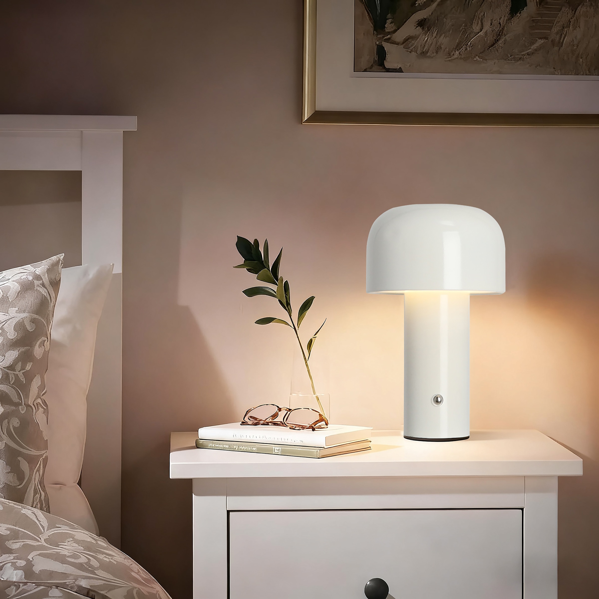 OTTO home LED Tischleuchte »Ronno« LED-Modul 1 Stk. warmweiß - kaltweiß LED günstig online kaufen