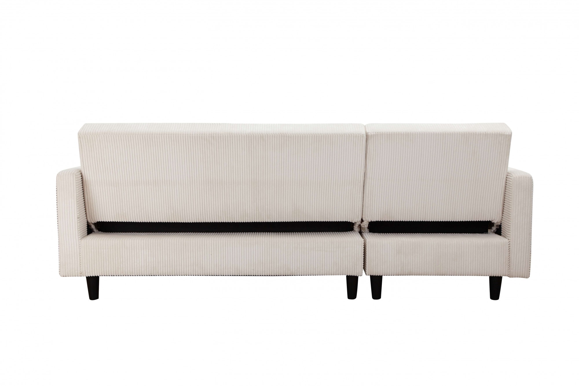 Dorel Home Ecksofa »Hartford II«, mit Bettfunktion und Stauraum, Recamiere beidseitig montierbar