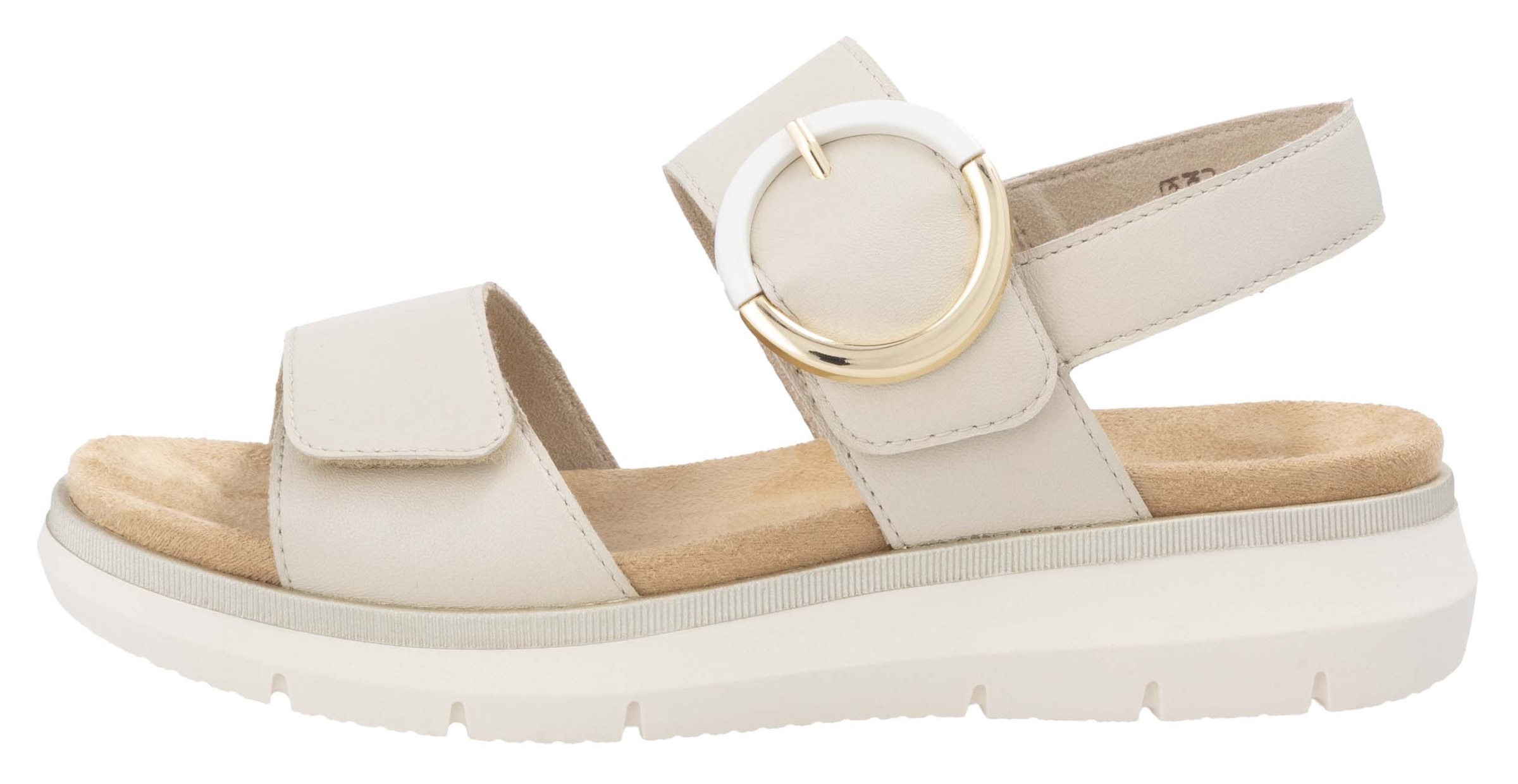 Remonte Riemchensandale, Sandale, Bequemschuh, Sommerschuh mit praktischen Klettverschlüssen