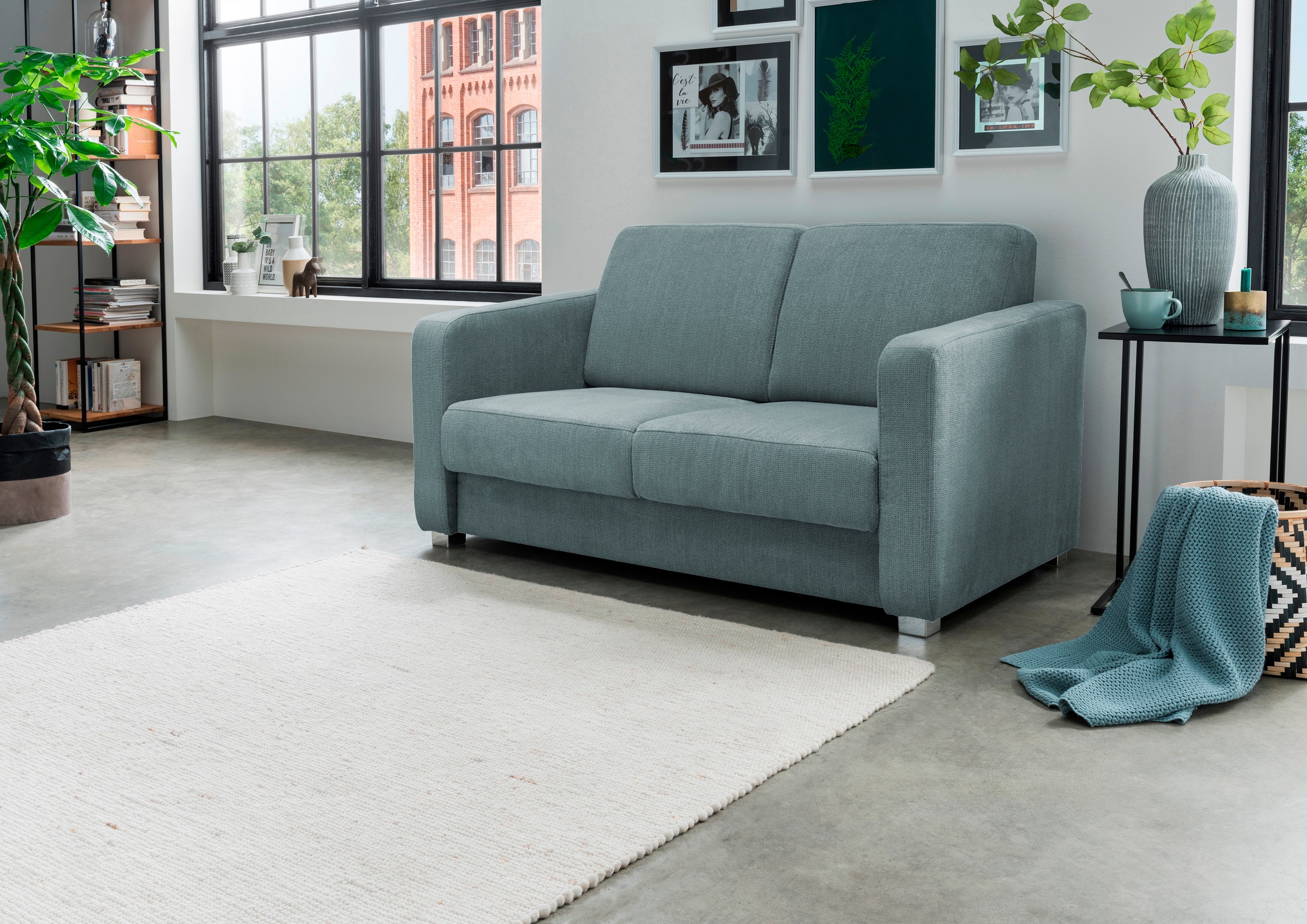 INOSIGN Schlafsofa »Mia Problemlöser Sofa, Einzelauszug, Bettsofa, zeitlos günstig online kaufen