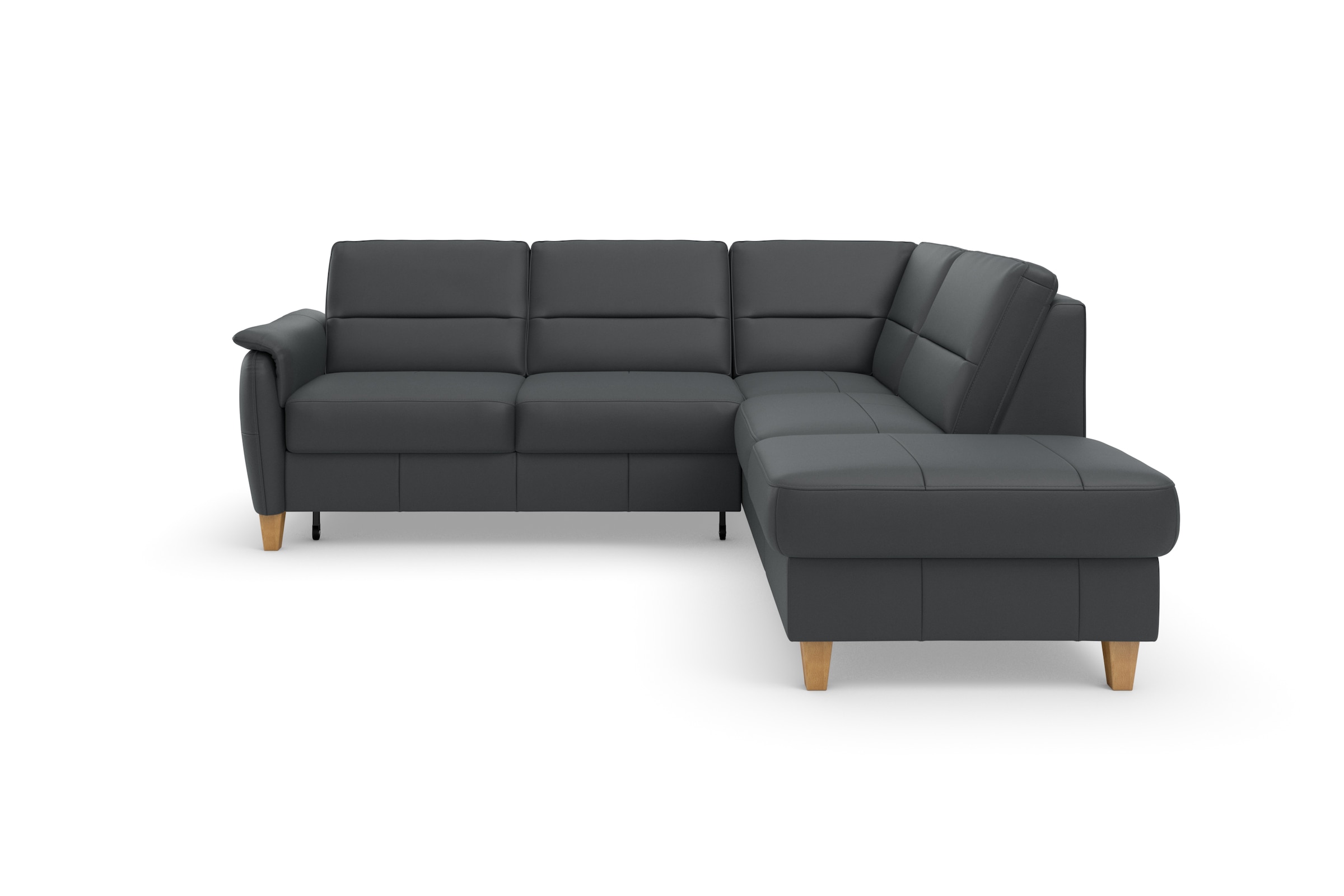 Home affaire Ecksofa »Palmera L-Form, B: 236 cm« optional Bettfunktion & Be günstig online kaufen