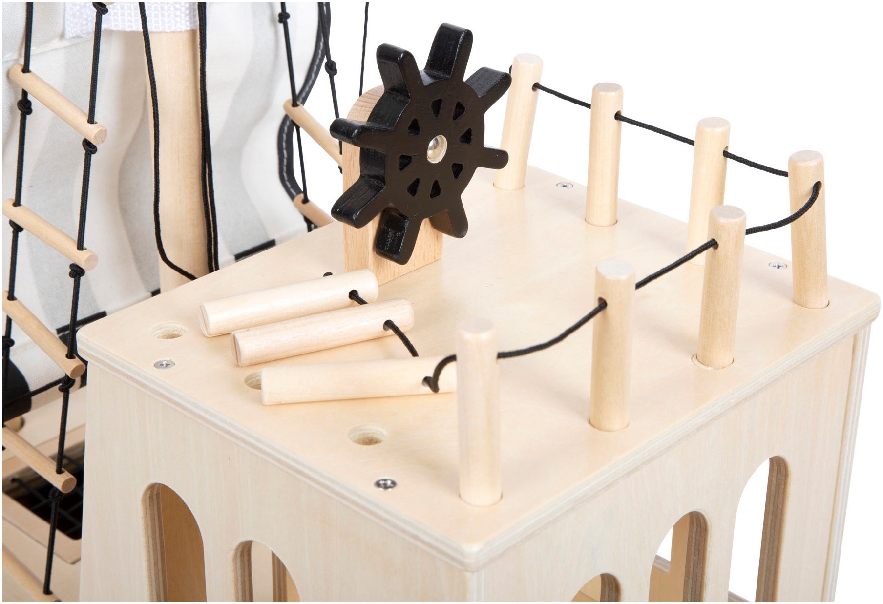 Small Foot Spielzeug-Schiff »Piratenschiff, aus Holz«