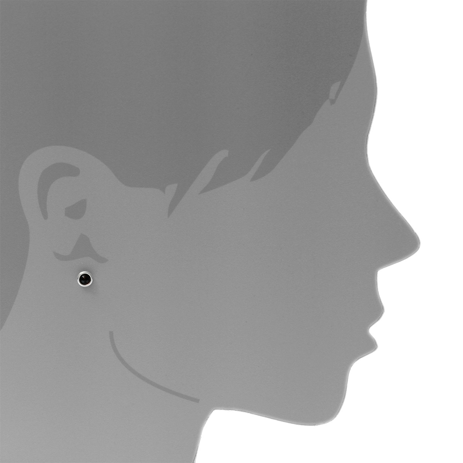 OSTSEE-SCHMUCK Paar Ohrstecker »Ostsee-Schmuck Ohrstecker Classic 4 mm Ohrstecker Classic 4 mm«, (2 tlg.)