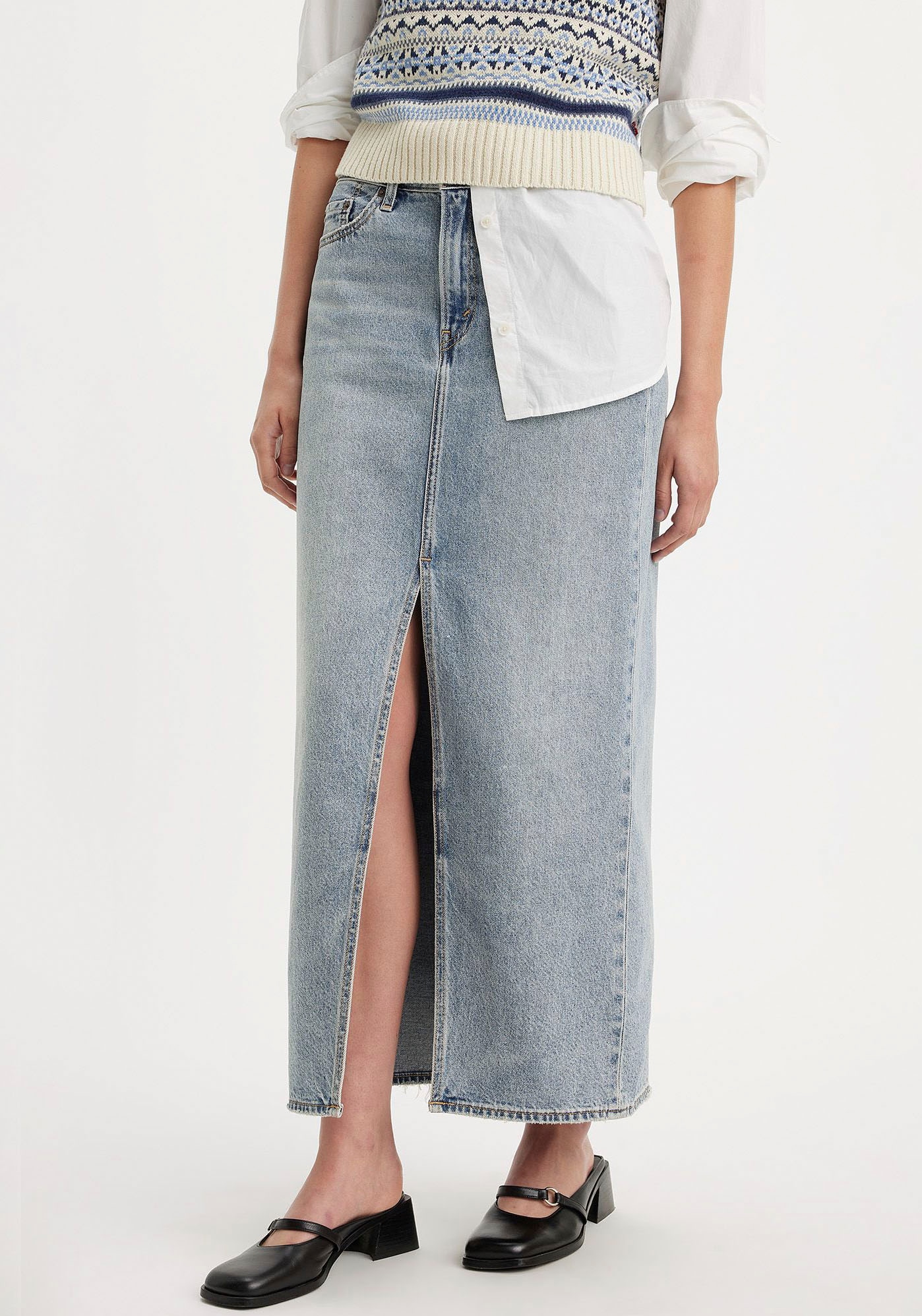 Levi's® Jeansrock »Ankle Column Skirt«