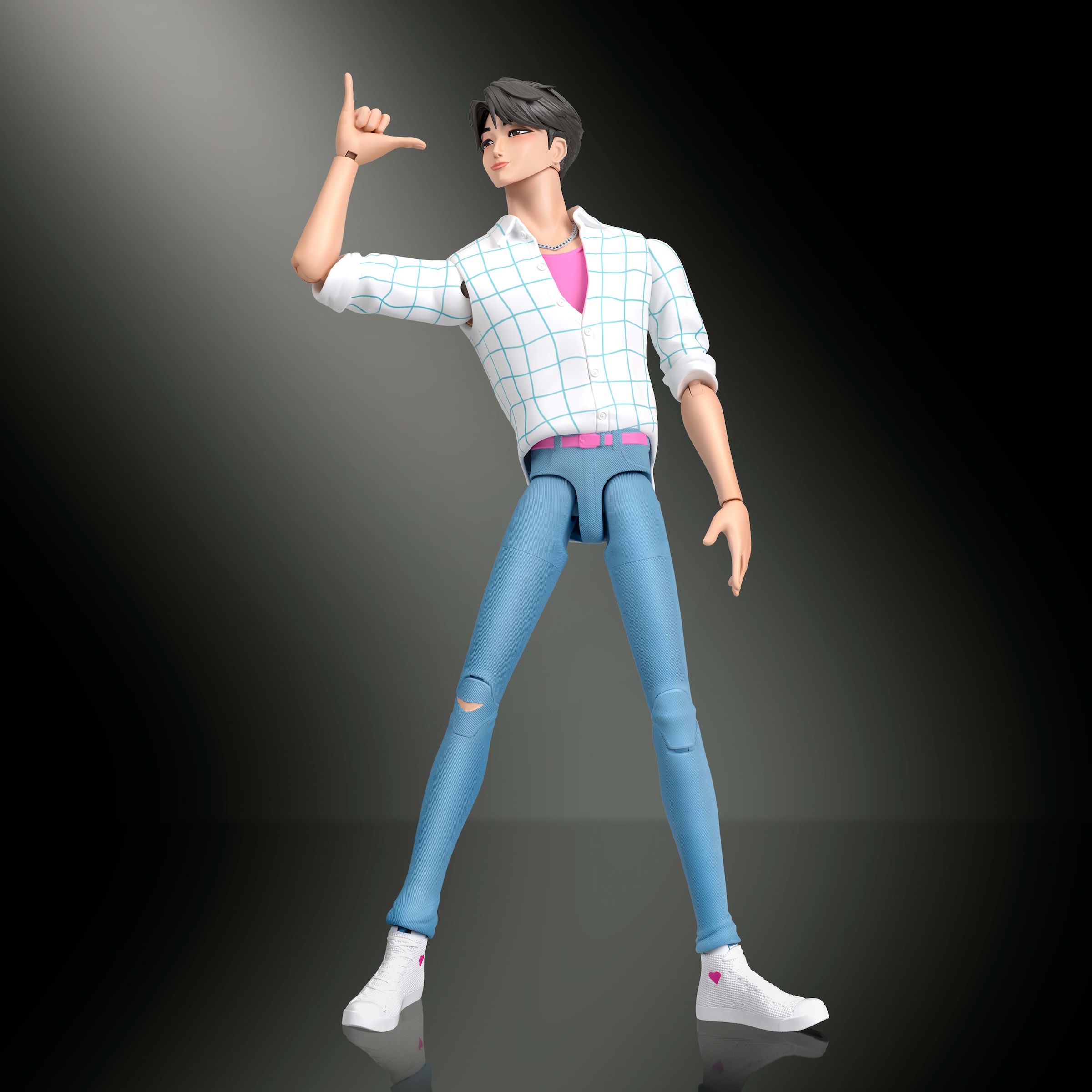 Mattel® Actionfigur »KPop Demon Hunters Jinu« beweglich