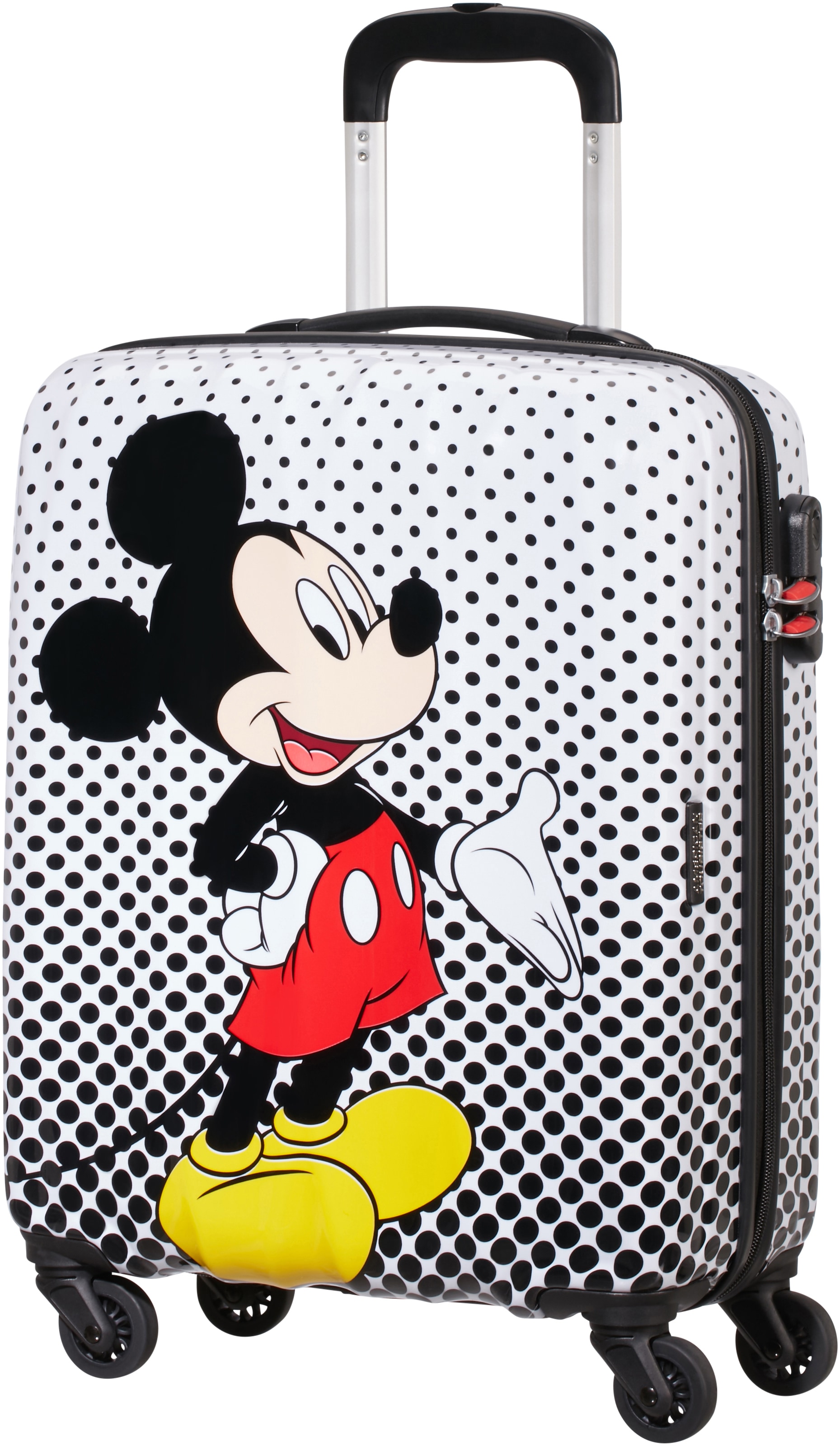 bestellen American 55 Rollen Polka »Disney 4 cm«, im Legends, Mouse Online-Shop Hartschalen-Trolley Dot, Mickey Tourister®