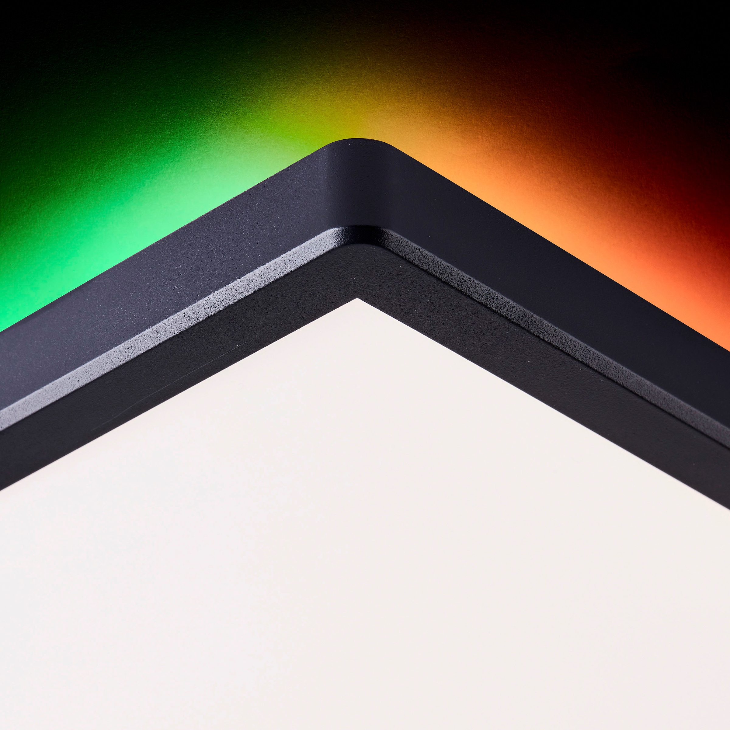 my home LED Deckenleuchte »Elliot«, Leuchtmittel LED-Board | LED fest integriert, 42 x 42 cm, 2500 Lumen, 3000-6500 Kelvin, weiß/schwarz