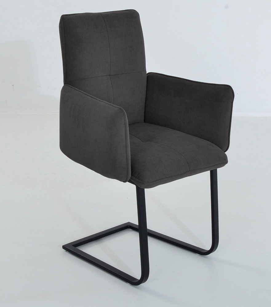 K+W Komfort & Wohnen Freischwinger »6502« () Freischwinger mit Armlehnen, F günstig online kaufen