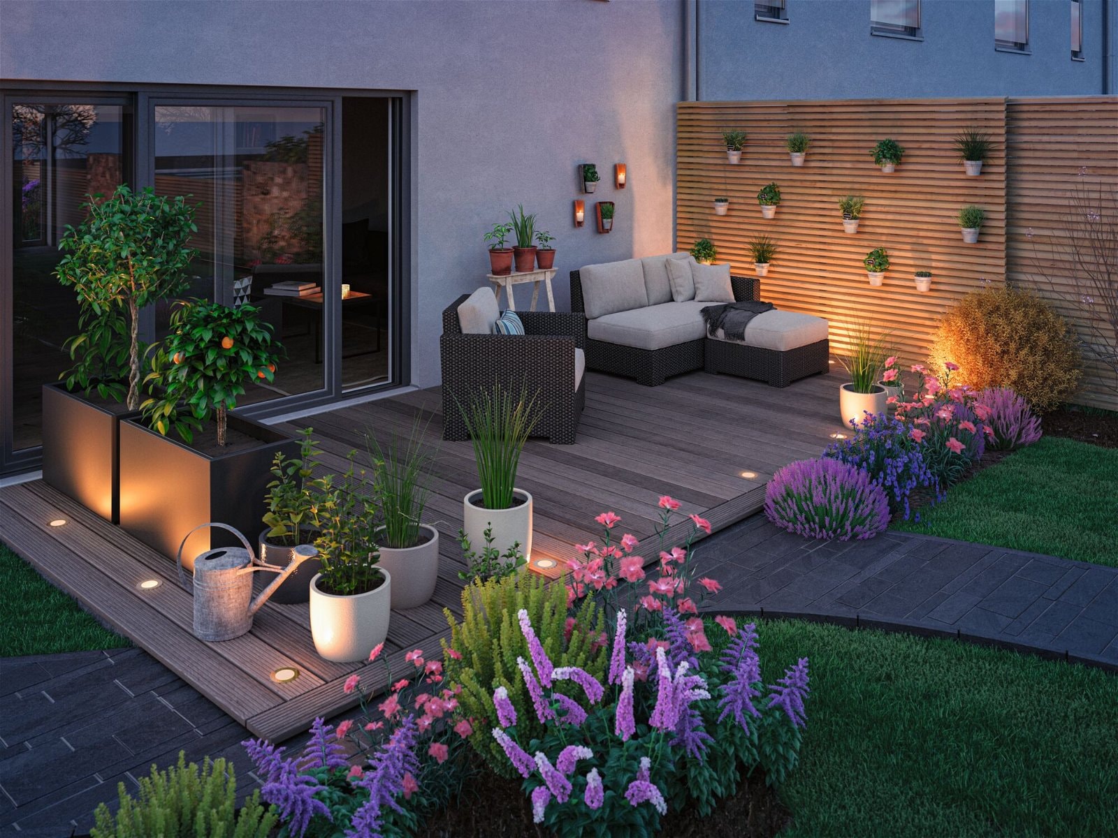 Paulmann LED Einbauleuchte »Plug & Shine Bodeneinbauleuchte Goldlicht Einzelspot IP65 4,6W Schwarz«, 1 flammig, Smart Home Zigbee 3.0, Insektenfreundlich, Tunable Warmwhite