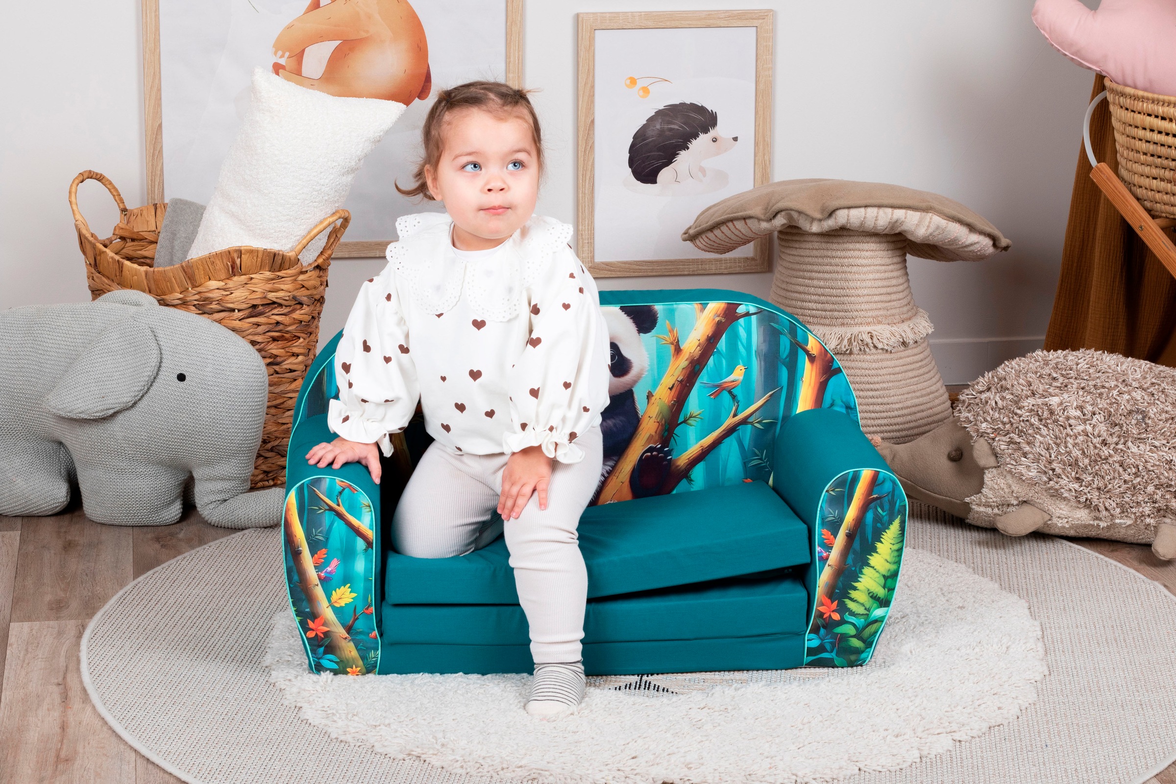 Knorrtoys® Sofa »Lucky panda«, für Kinder; Made in Europe