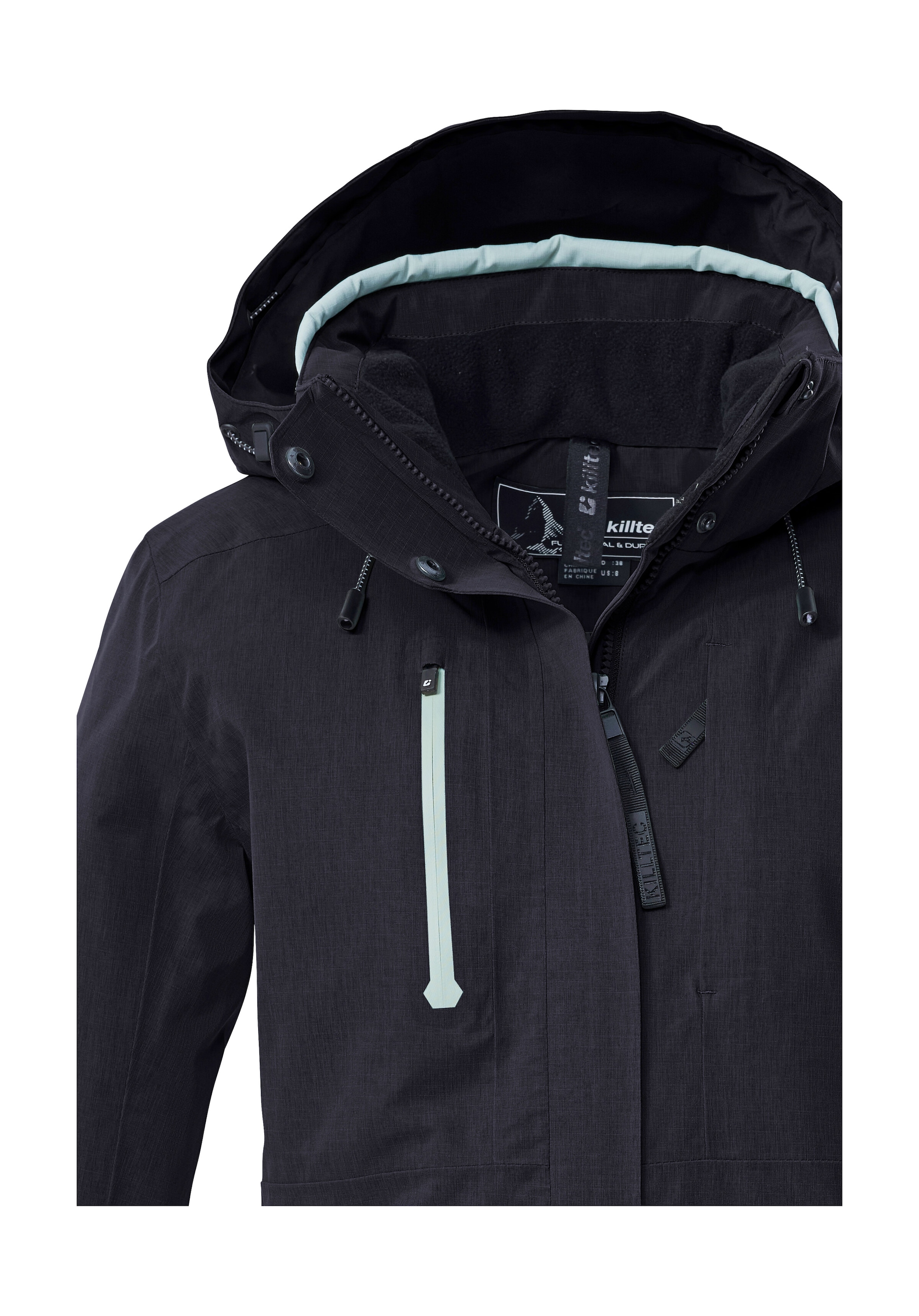 Killtec Skijacke »KSW 35 WMN SKI JCKT«, Wasserdicht, atmungsaktiv, PFAS-frei, recyceltes Material