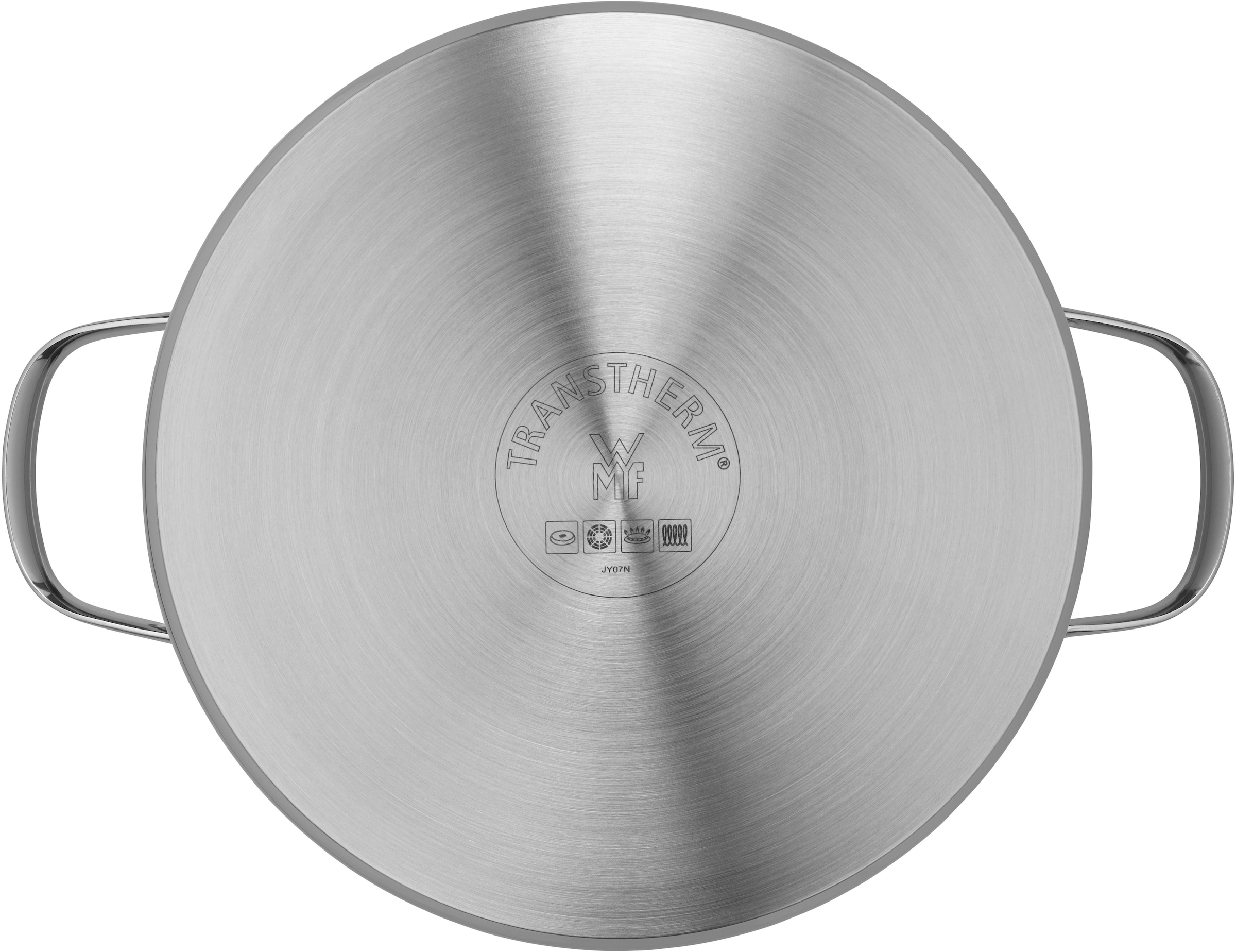 WMF Fleischtopf »Provence Plus«, Cromargan® Edelstahl Rostfrei 18/10, (2 tlg.), breiter Schüttrand, elegant, langlebig, spülmaschinengeeignet