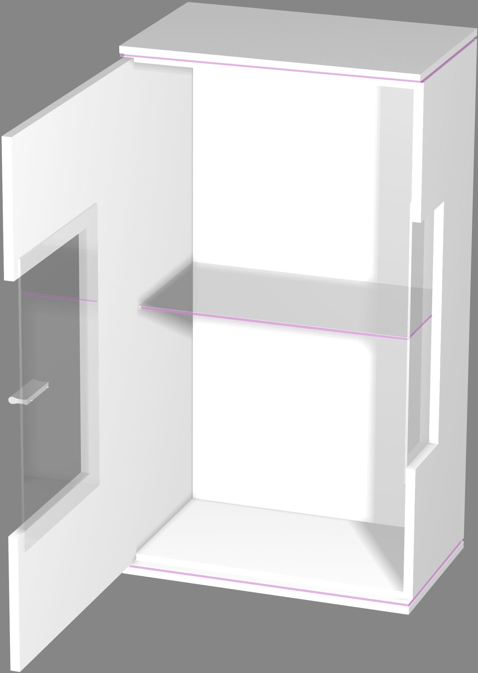 Höltkemeyer Wohnwand »Happy« Set besteht aus 2 Hängevitrinen, 2 Lowboards u günstig online kaufen