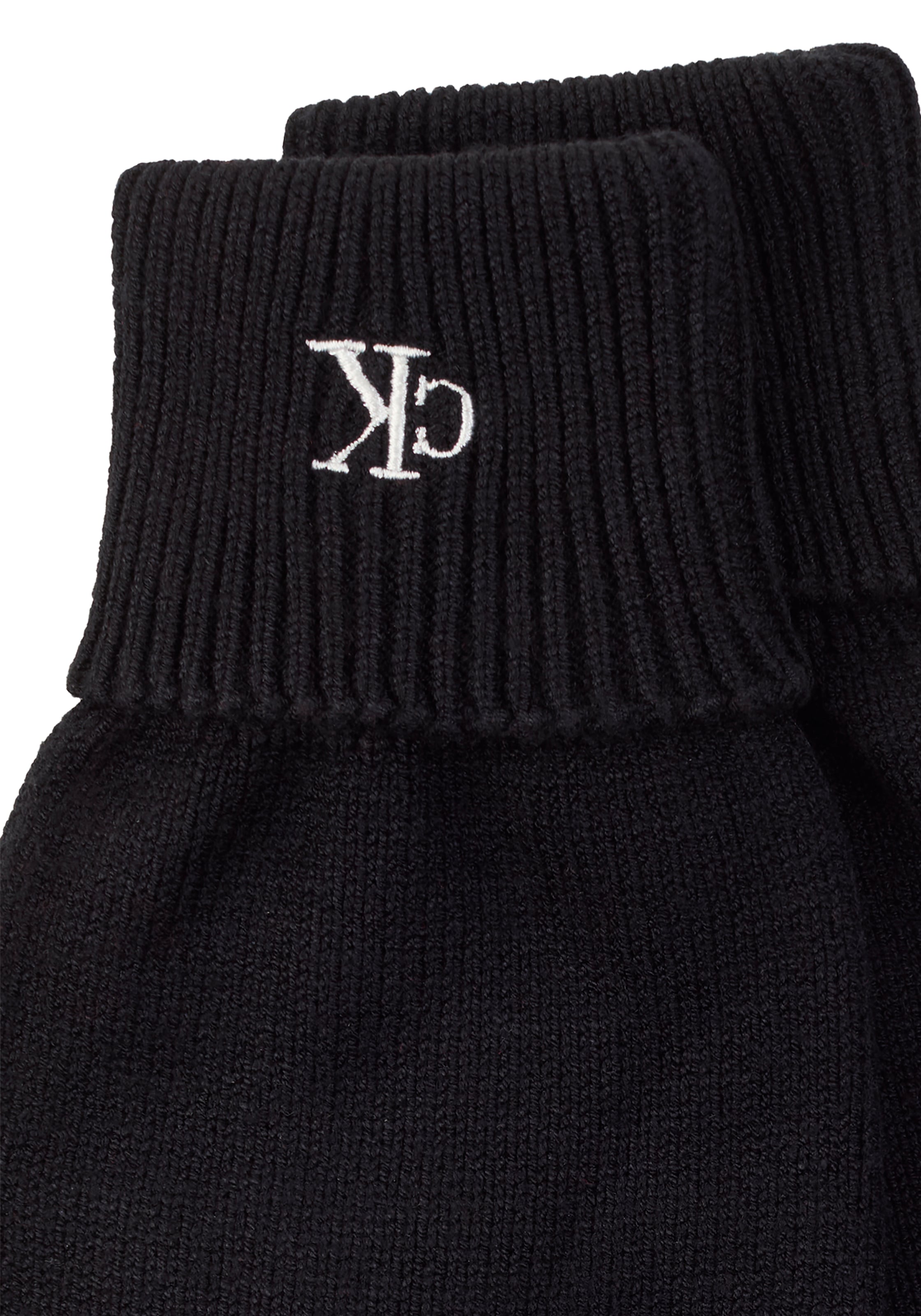 Calvin Klein Strickhandschuhe »CK FINE RIB GLOVES« Fingerhandschuhe