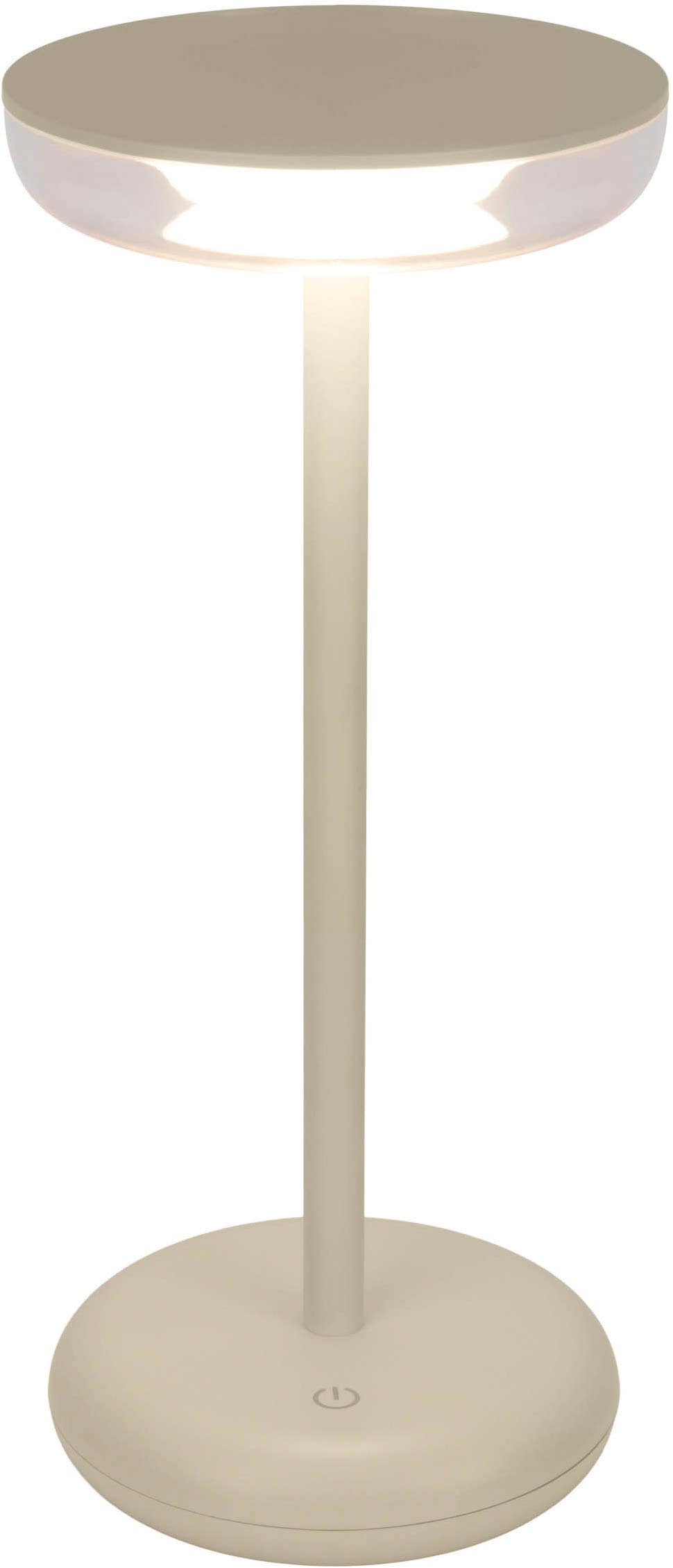 näve LED Tischleuchte »Pasi«, 1 flammig, Leuchtmittel LED-Modul | LED wechselbar, dimmbar per Berührungssensor, Memoryfunktion, Akku, USB-C-Ladekabel