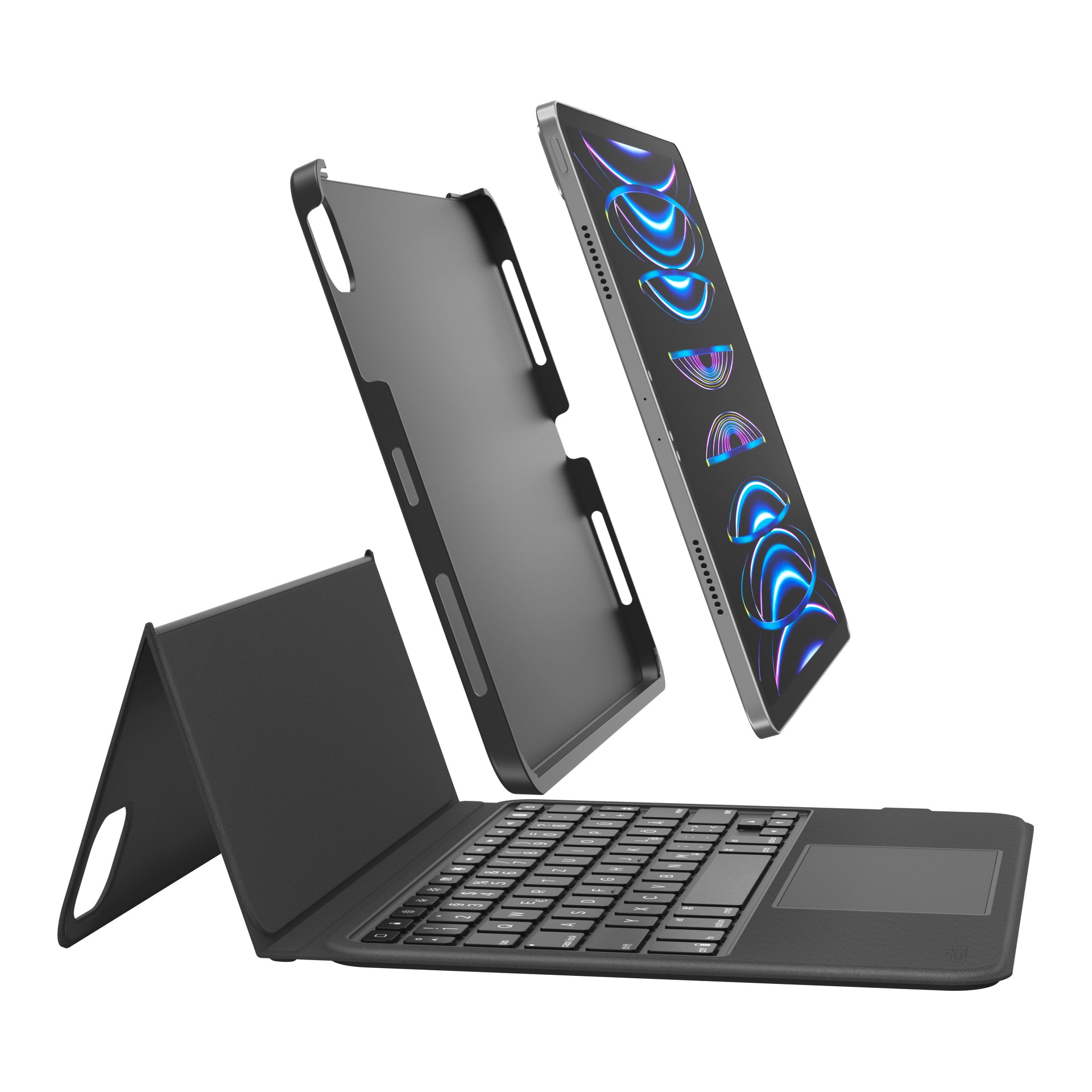 Belkin iPad-Tastatur »Connect Everyday Tastatur mit Hülle und Halter für iPad 10. Gen«, (Touchpad)