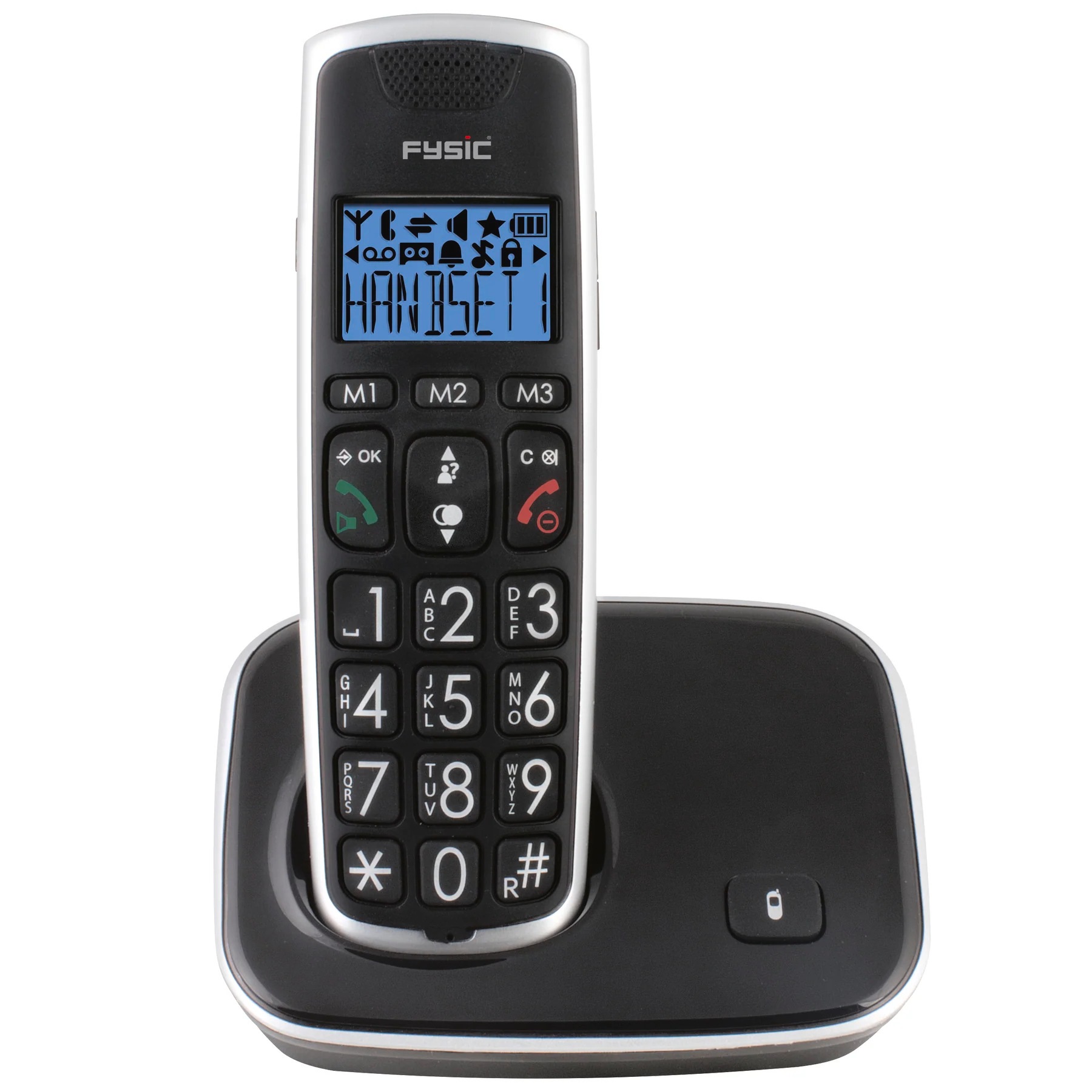 Fysic Seniorentelefon »FX-6000«, (Mobilteile: 1)