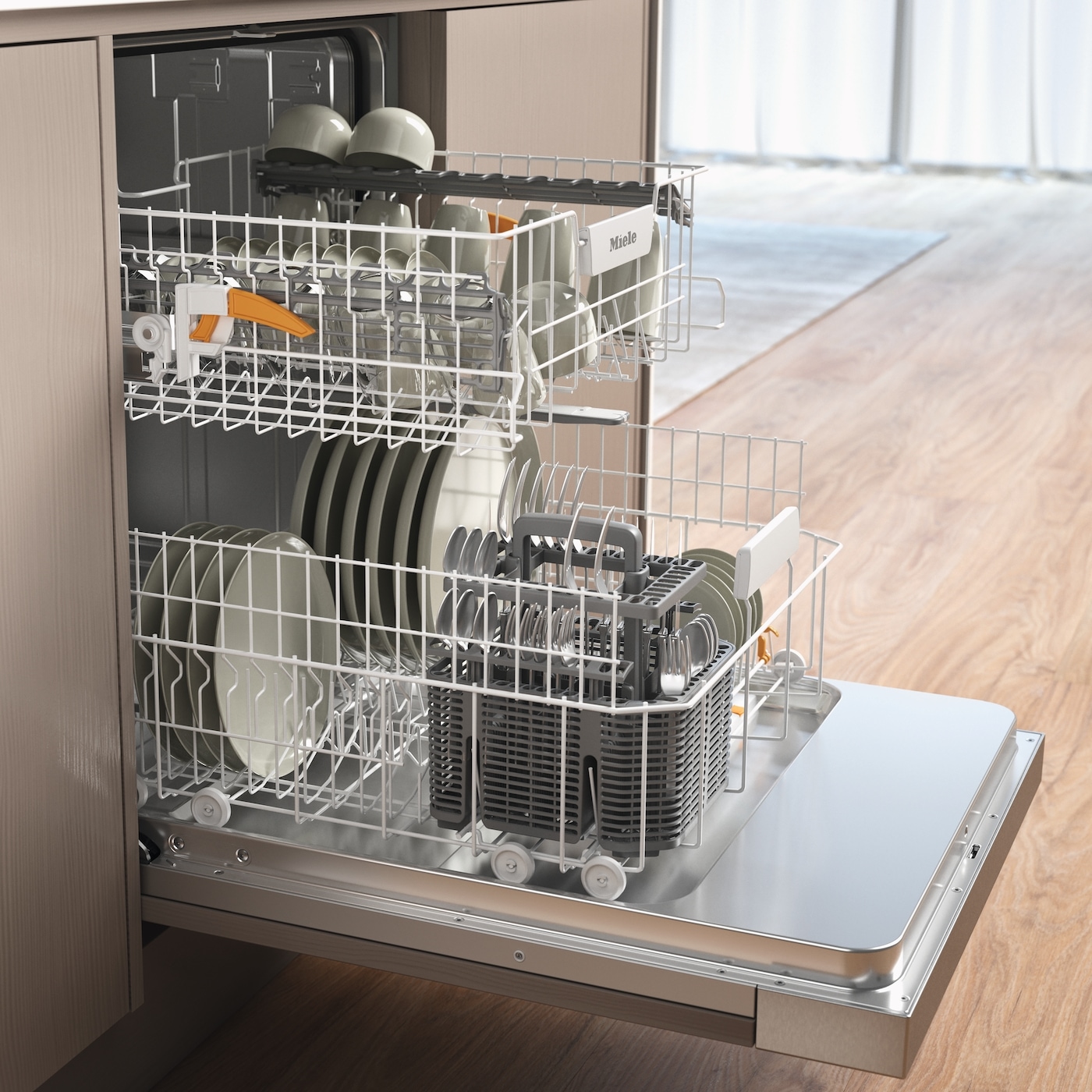 Miele teilintegrierbarer Geschirrspüler XXL »G 5415 i XXL Active Plus«, 13 Maßgedecke
