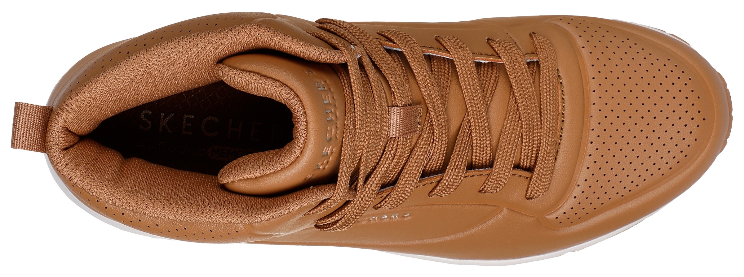 Skechers Sneaker »UNO«, Keilsneaker, High Top Sneaker, Schnürboots mit Luftkissen Keilabsatz