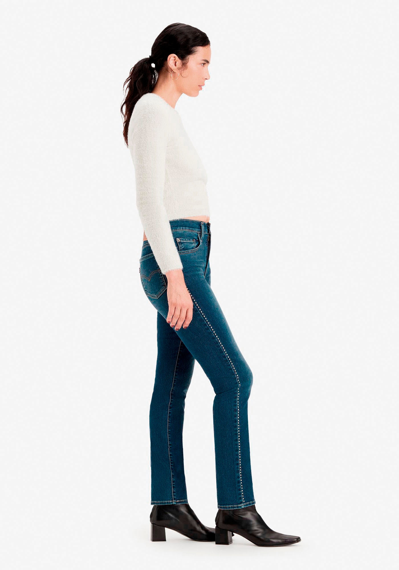 Levi's® High-waist-Jeans »724 HIGH RISE STRAIGHT«