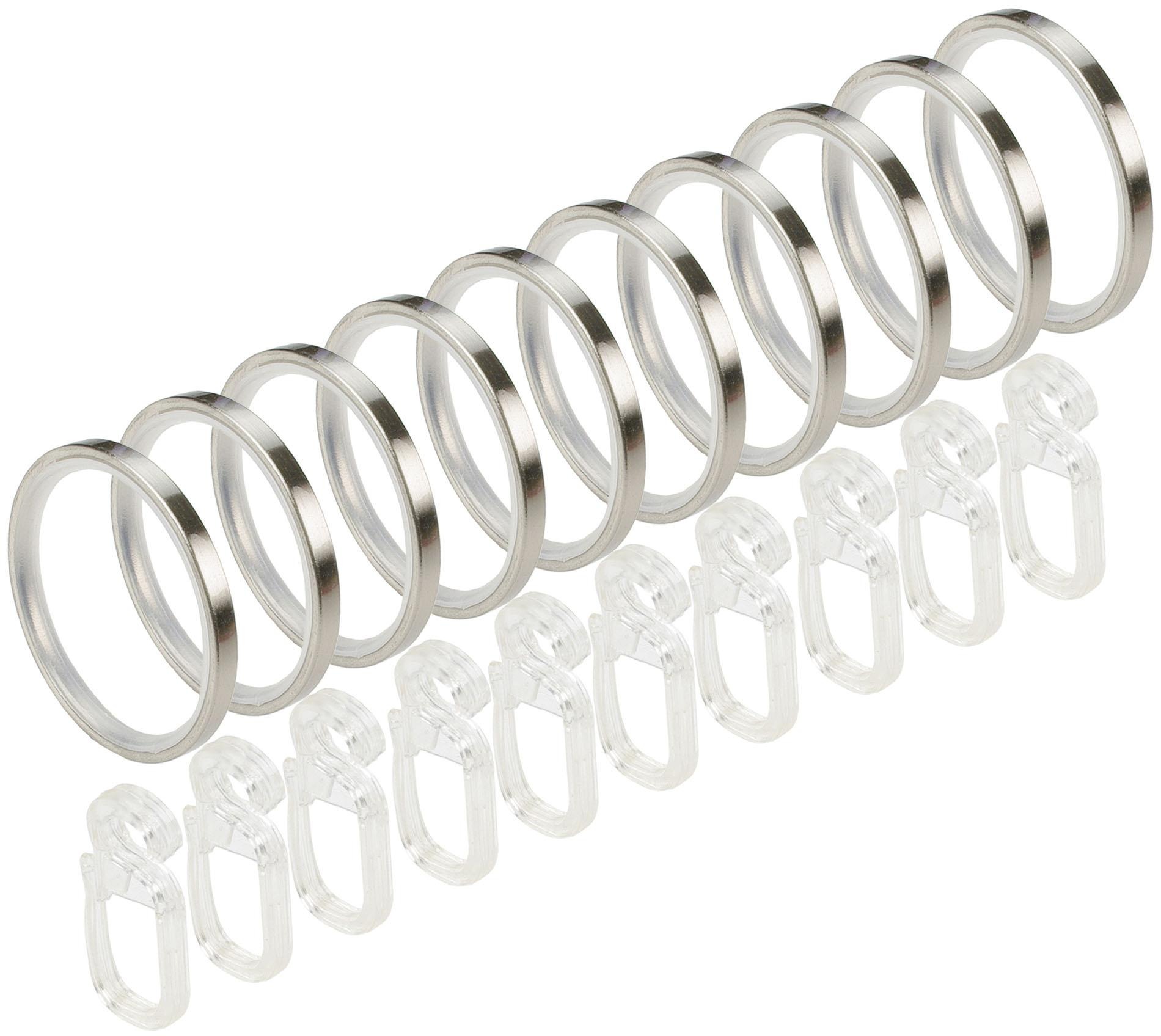 Liedeco Gardinenstange »CELKEGEL02SG2L«, 2 läufig-läufig, Fixmaß, 2-läufig im Fixmaß Ø 25 mm