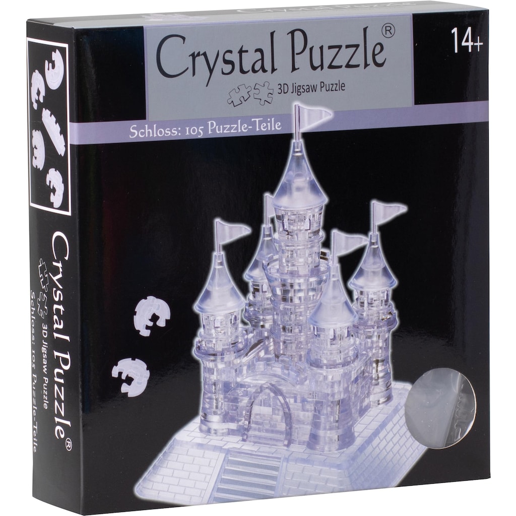 HCM KINZEL 3D-Puzzle »Crystal Puzzle, Schloss transparent«