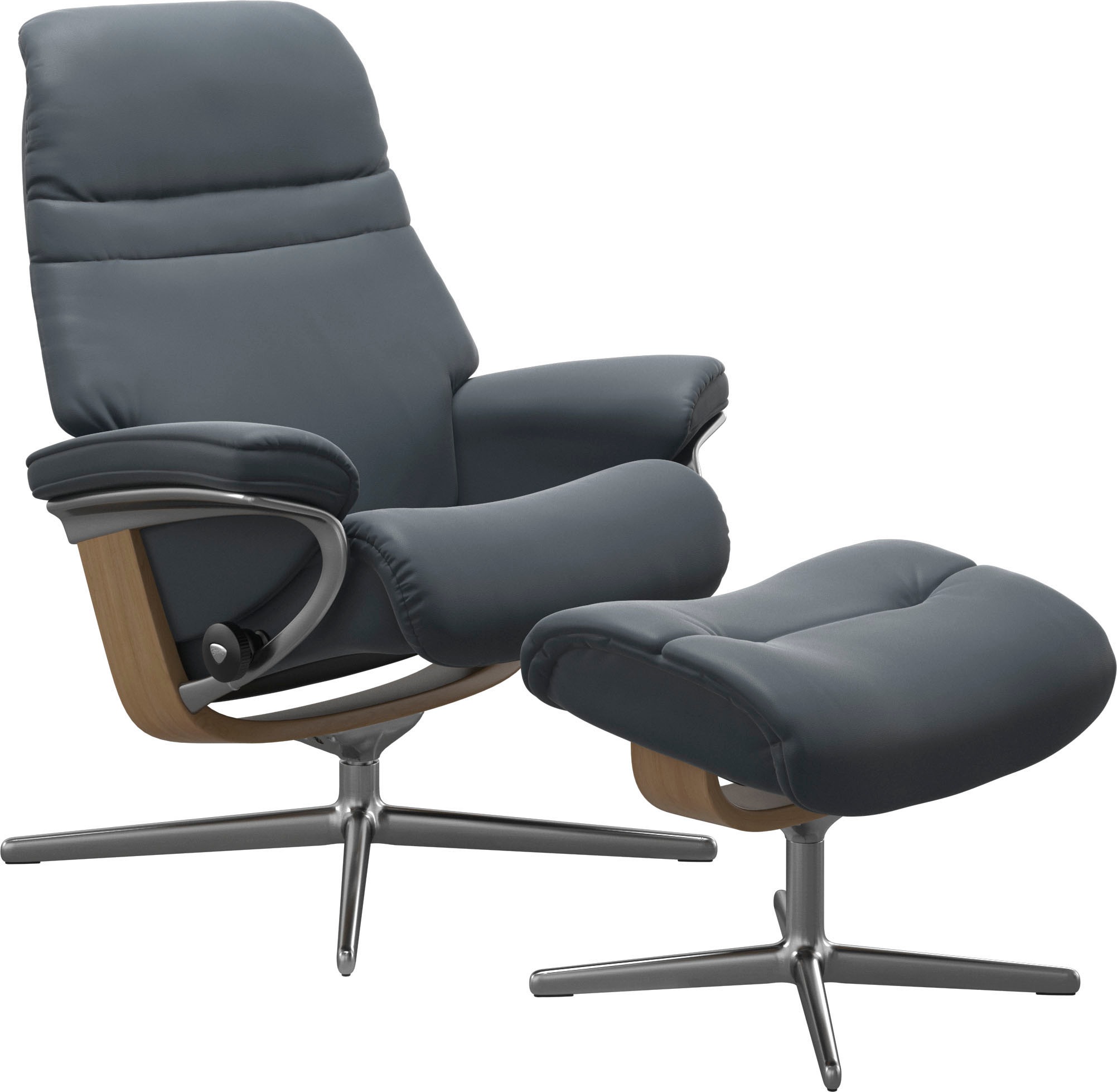 Stressless® Relaxsessel »Sunrise«, (Set, Relaxsessel mit Hocker), mit Hocke günstig online kaufen