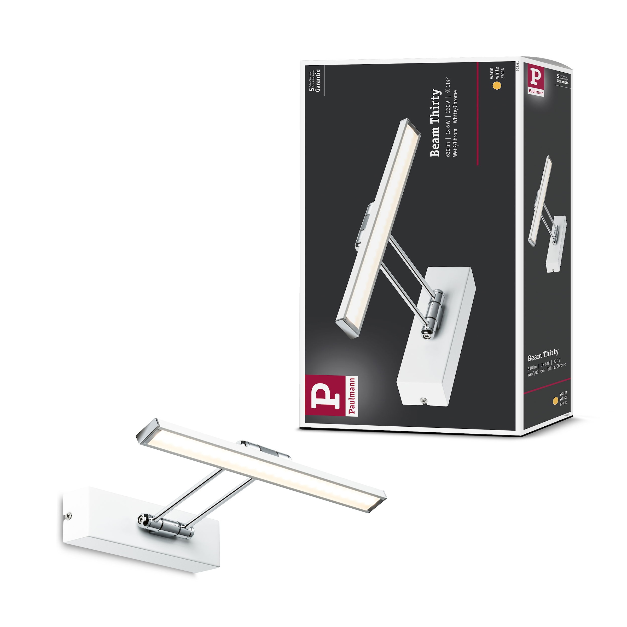 Paulmann LED Bilderleuchte »Beam«