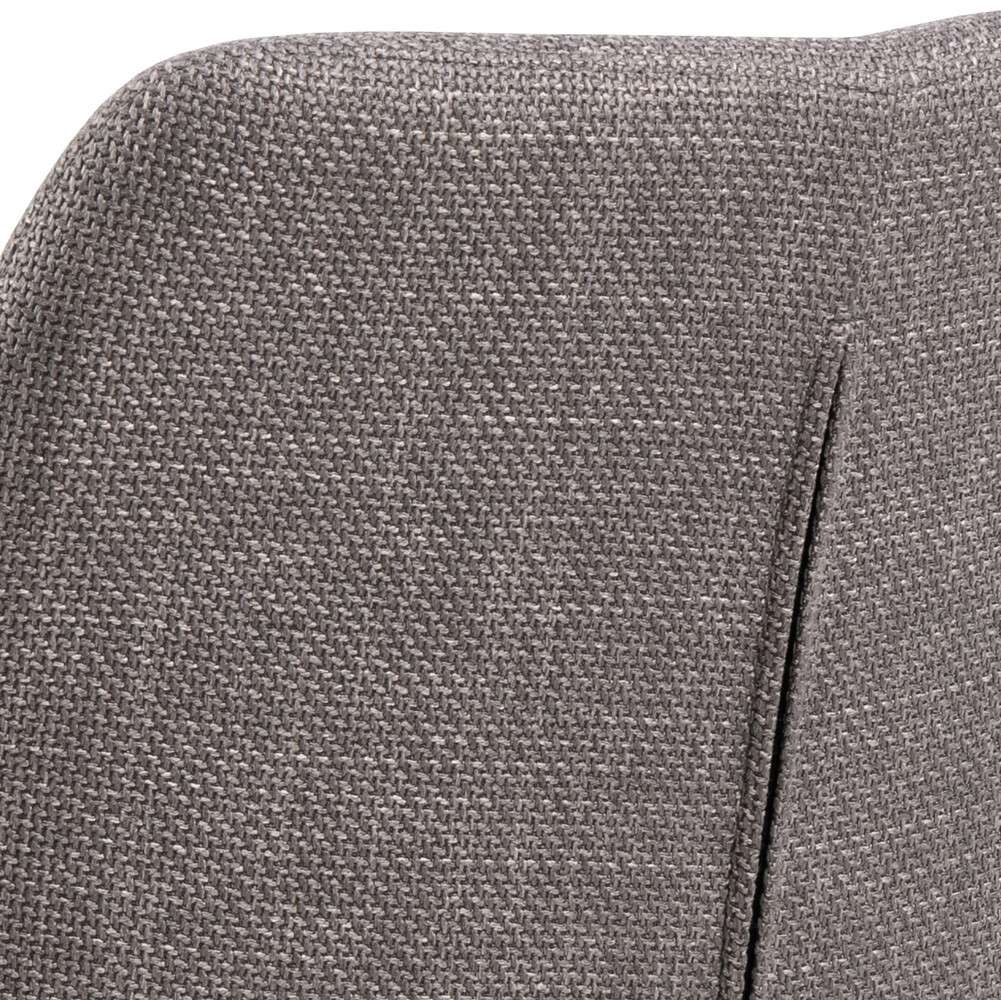 ACTONA GROUP Esszimmerstuhl »Lizzy Armlehnstuhl«, Luxus-Microfaser, Stoff, schwarze Stahlbeine, Armlehne, 2er-Set, Sitzhöhe: 49 cm