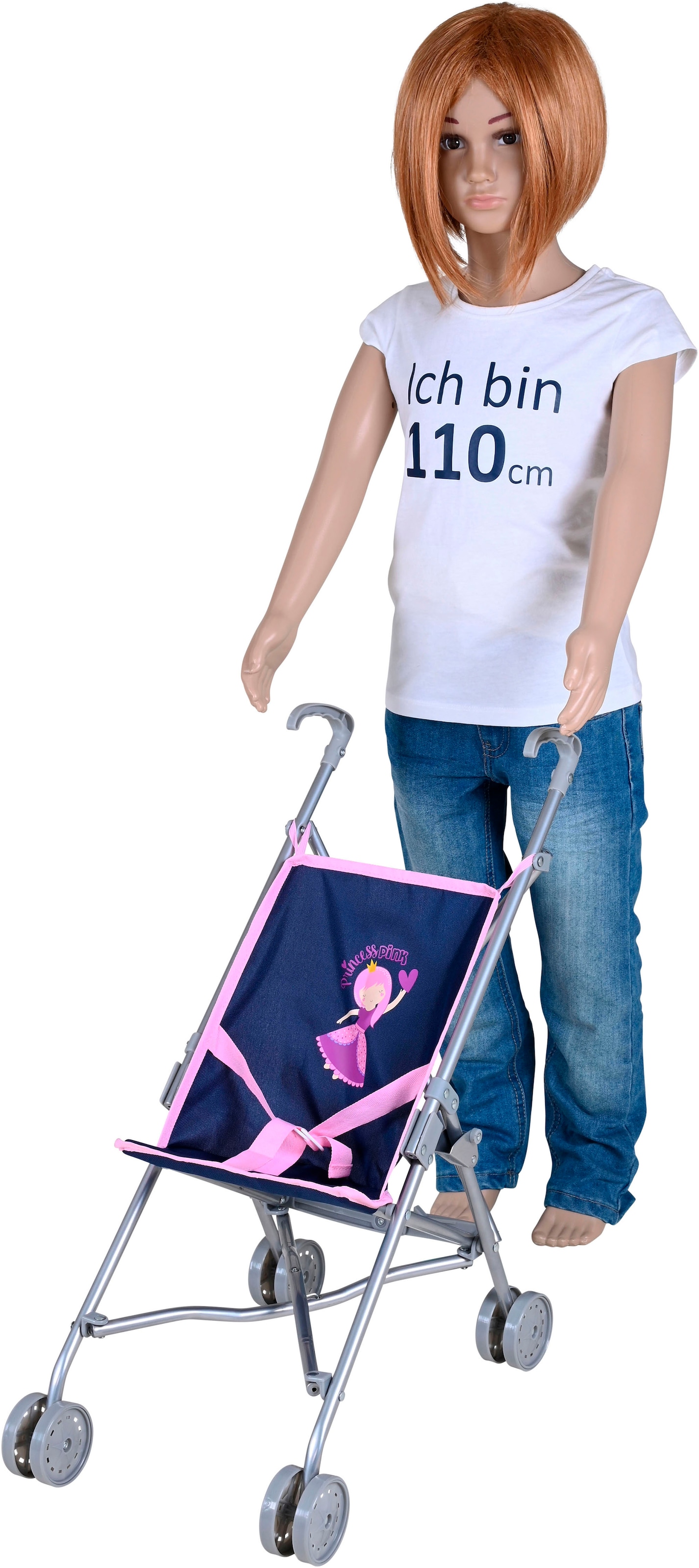 Knorrtoys® Puppenbuggy »Sim - princess blue«