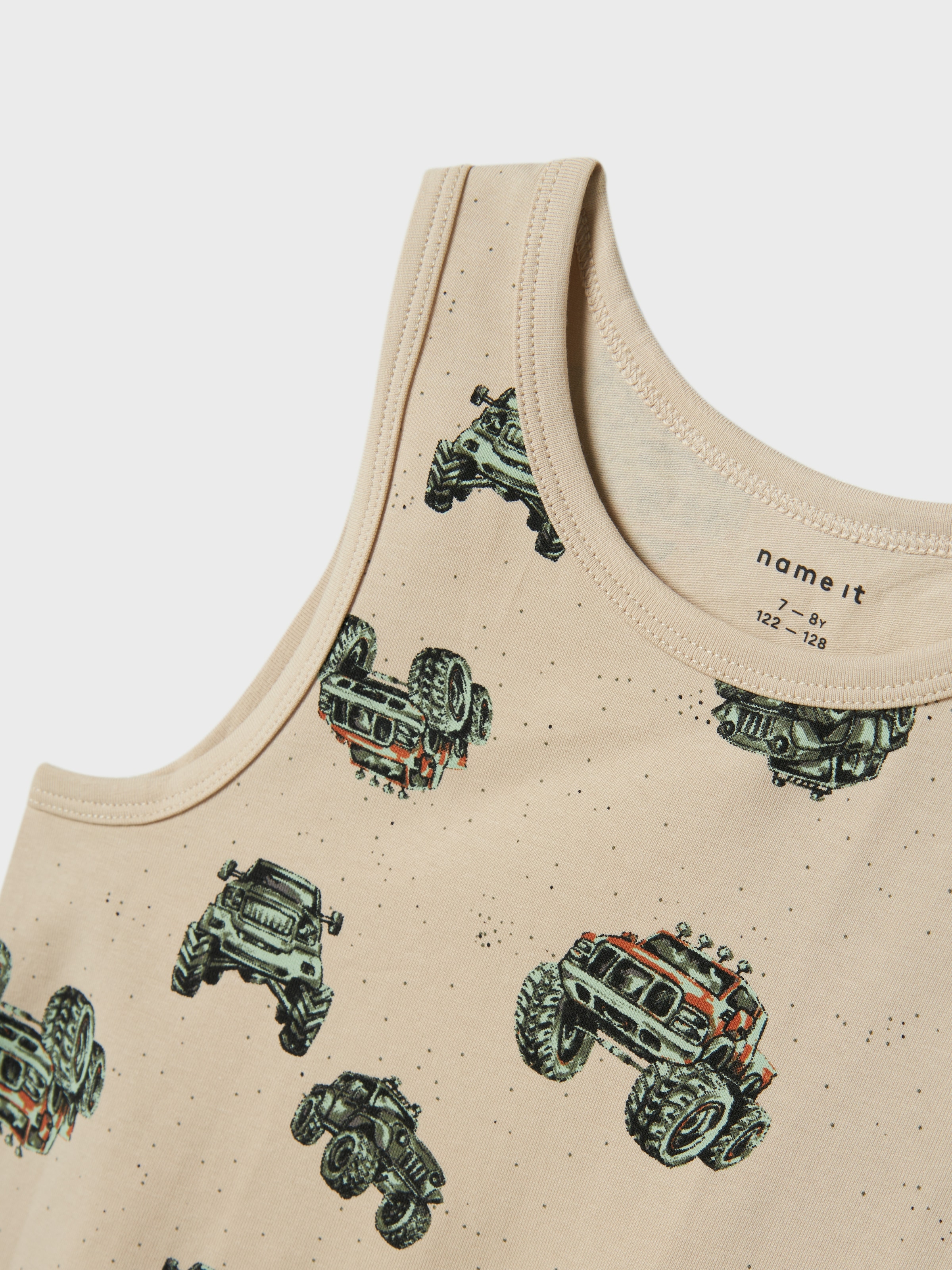 Name It Unterhemd »NKMTANK TOP 2P PEYOTE MONSTER TRUCK NOOS« Packung, 2 Stk.