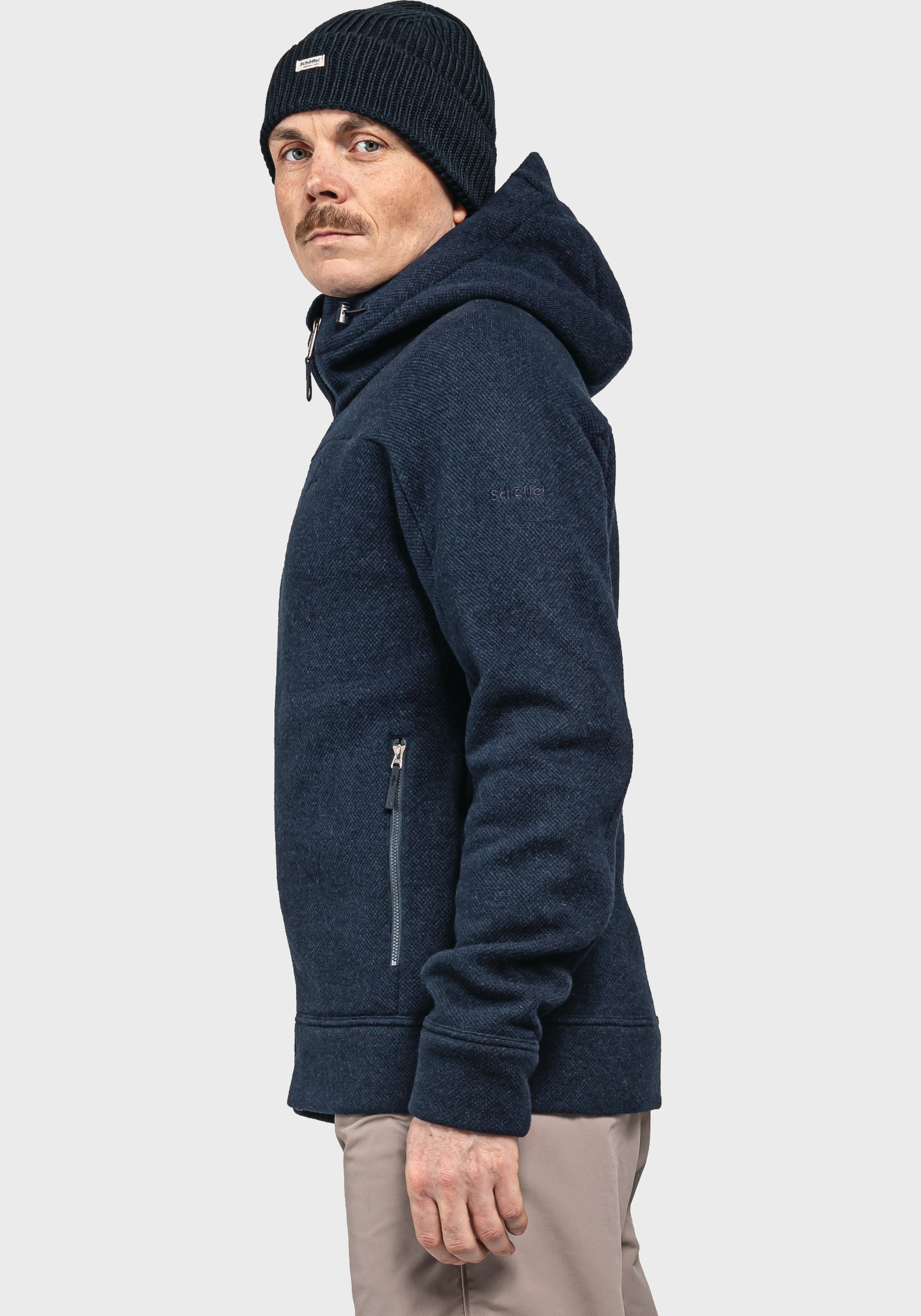 Schöffel Fleecejacke »Fleece Hoody Lakefield M«, mit Kapuze