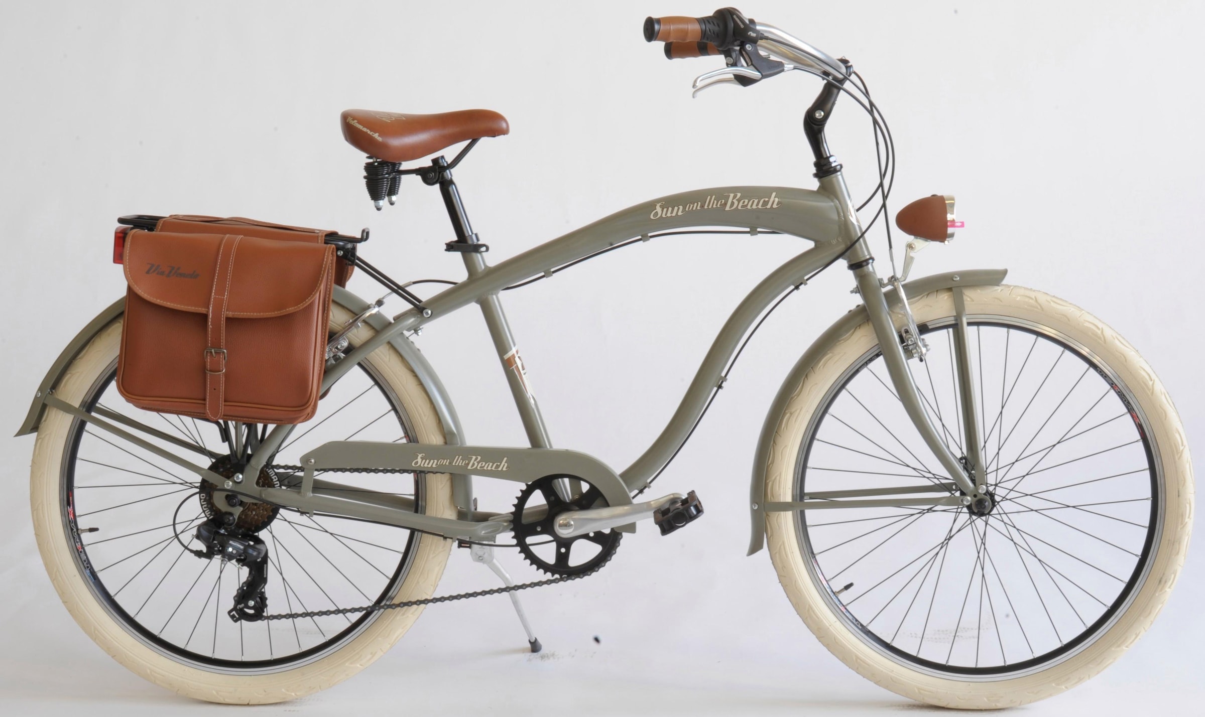 Cruiser "CRUISER Sun on the beach MAN" Gr. 47, grün (grau, grün), 47cm, 26 Zoll (66,04cm)