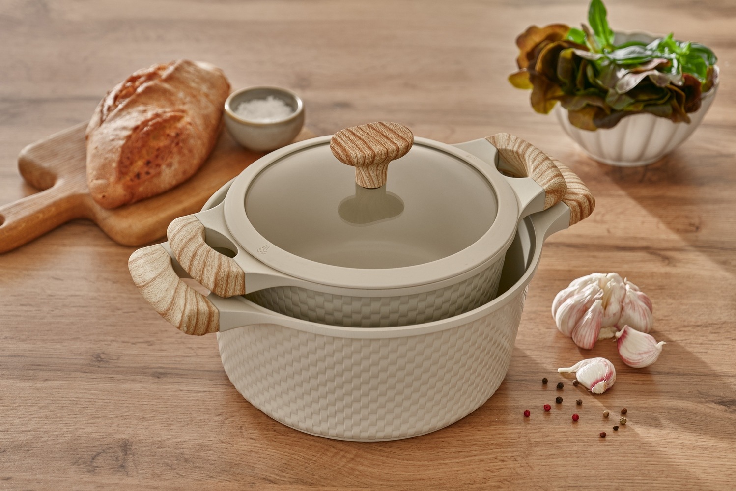 RESTO Kitchenware Bratentopf »Ran, Kochtopf antihaftbeschichtet und spülmas günstig online kaufen