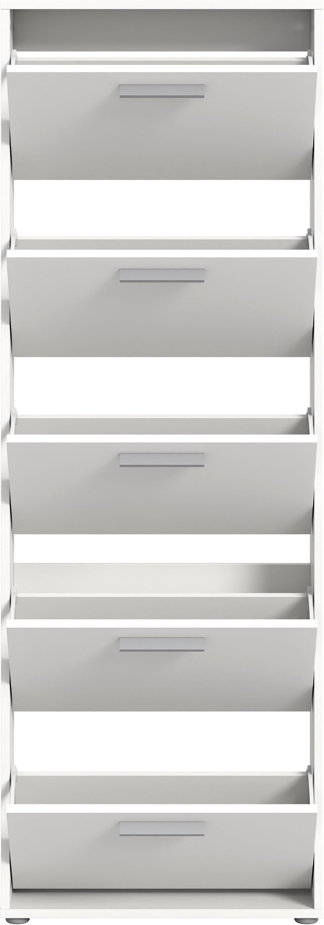 HBZ Schuhkommode »Sam Schuhkipper, Schuhschrank BxHxT 59x169x17 cm«, (1 St.), mit 5 Klappen