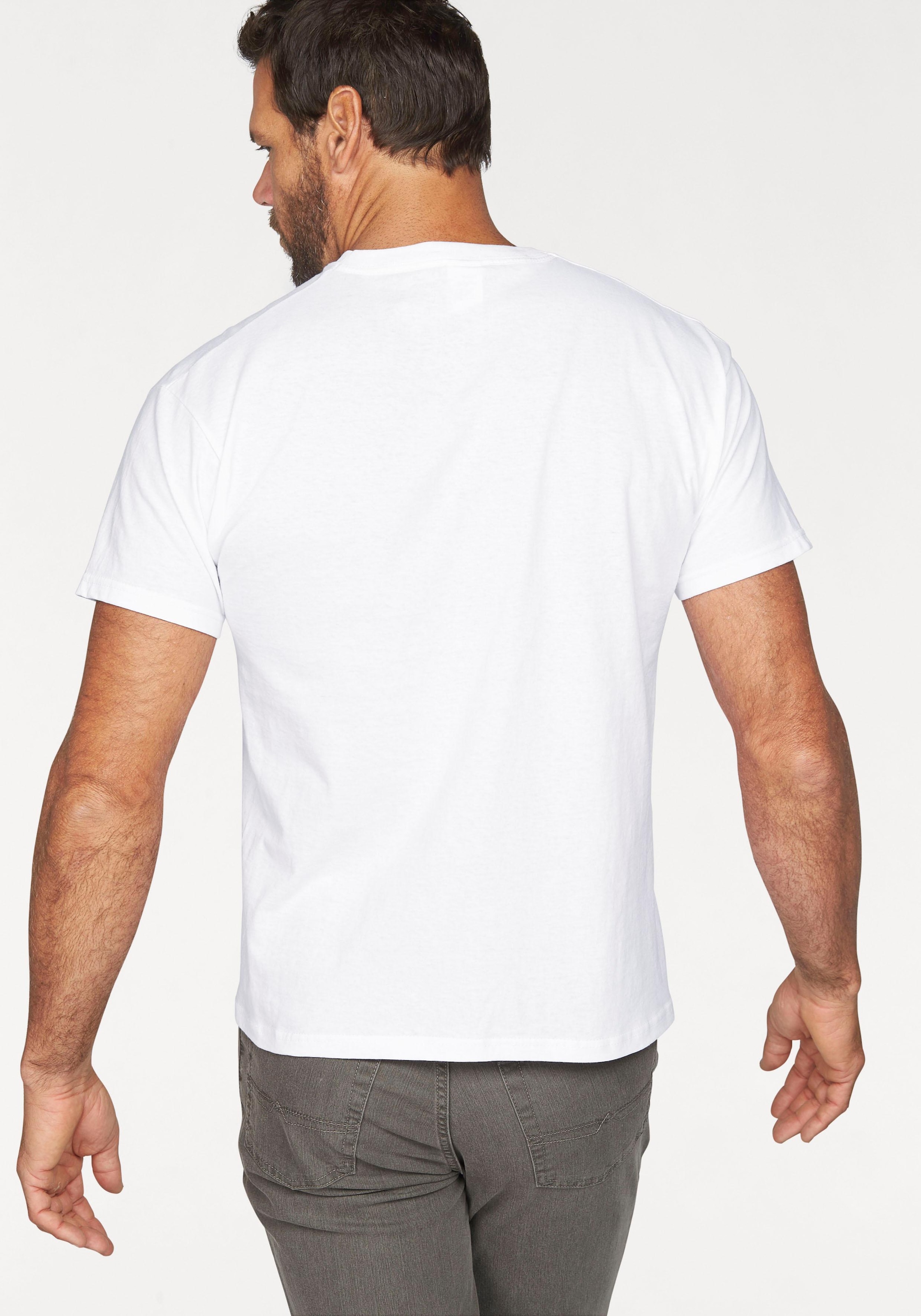 Fruit of the Loom T-Shirt », sechs Stück in unterschiedlicher Farbkomination«, (Packung, 6 tlg., 6er-Pack), mit Rundhalsausschnitt
