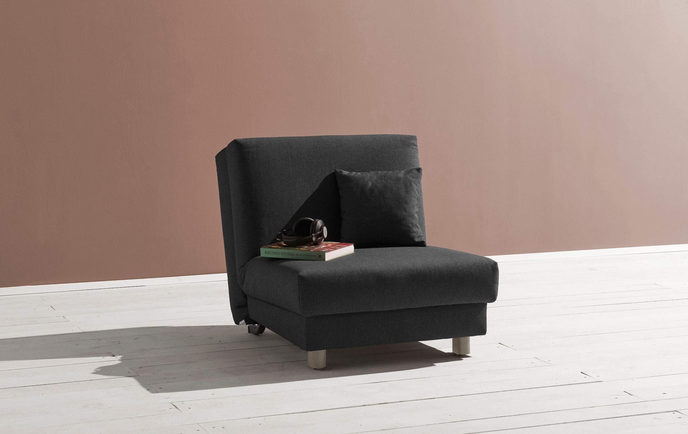 ell + ell Schlafsofa »Enny«, Liegefläche Breite 80 cm, Liegehöhe 40 cm, Füß günstig online kaufen