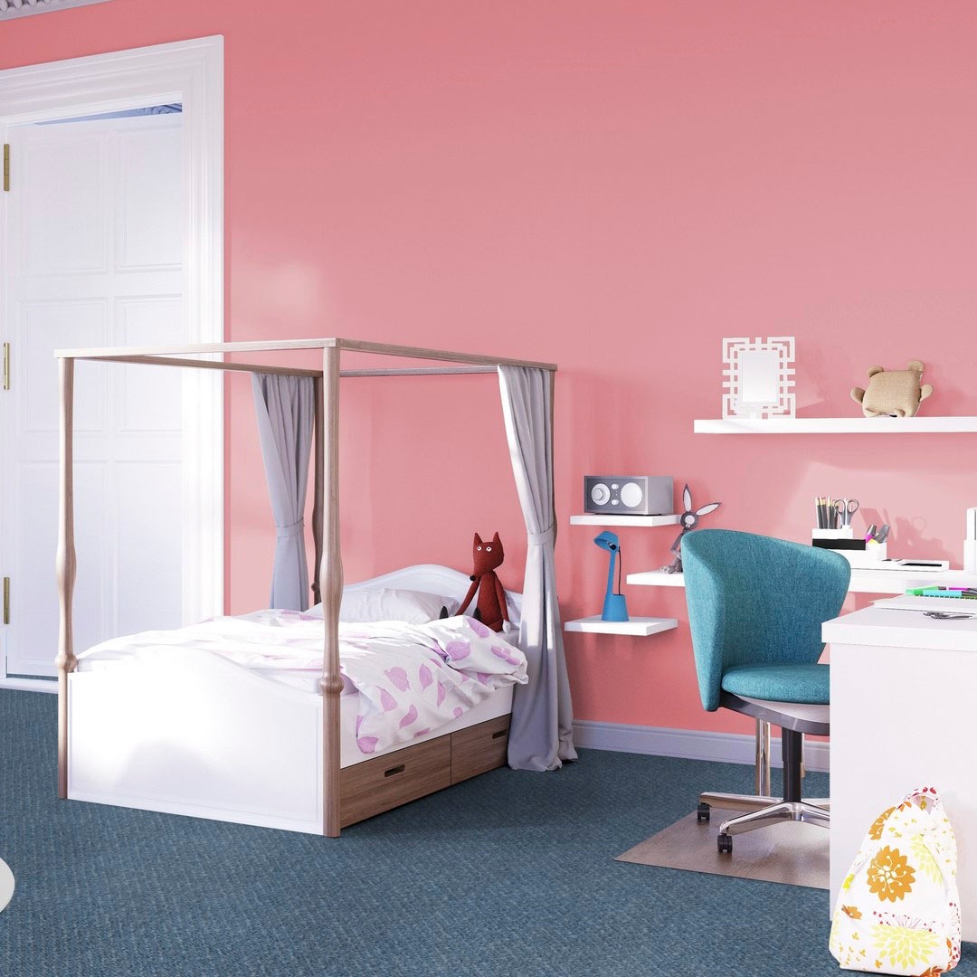 Vorwerk Teppichboden »Passion 1093 (Traffic), Schlinge - Uni Farben, Made in Germany«, rechteckig, 6,3 mm Höhe, Wohnzimmer, Schlafzimmer, Kinderzimmer, Breite 400/500 cm
