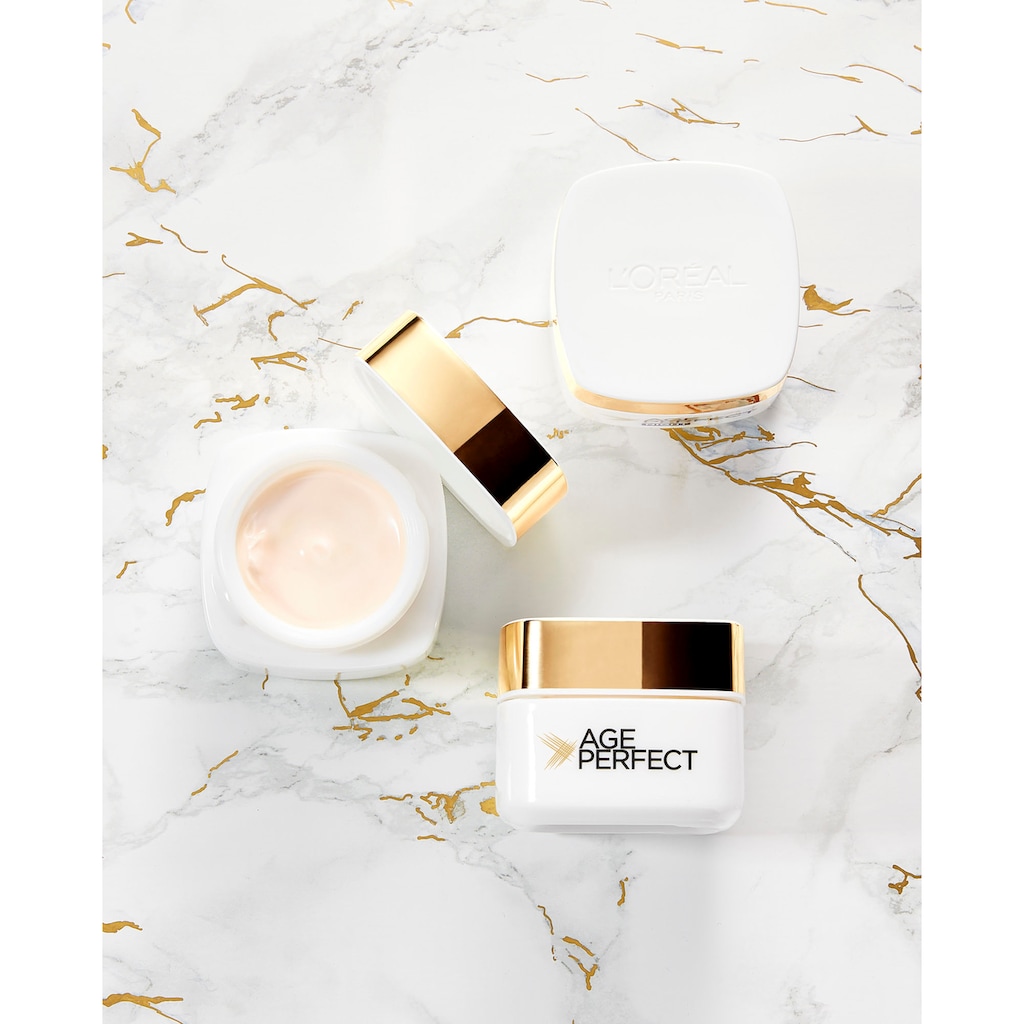 L'ORÉAL PARIS Gesichtspflege-Set »Age Perfect Pro-Kollagen Tag & Nacht«, (2 tlg.)