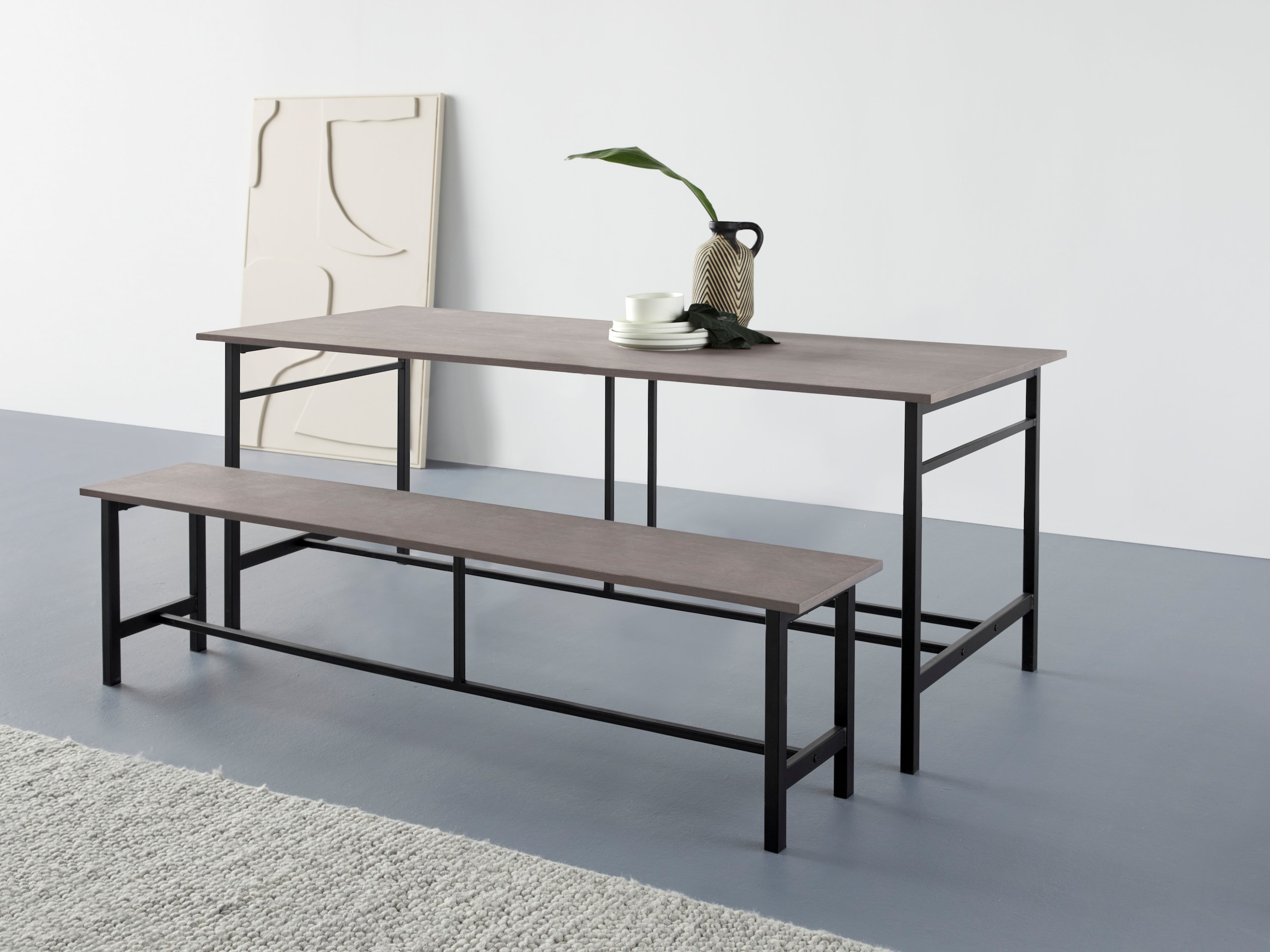 6. Bild von Guido Maria Kretschmer Home&Living Esstisch »Sare«, mit Echtholzfurnier aus Eiche