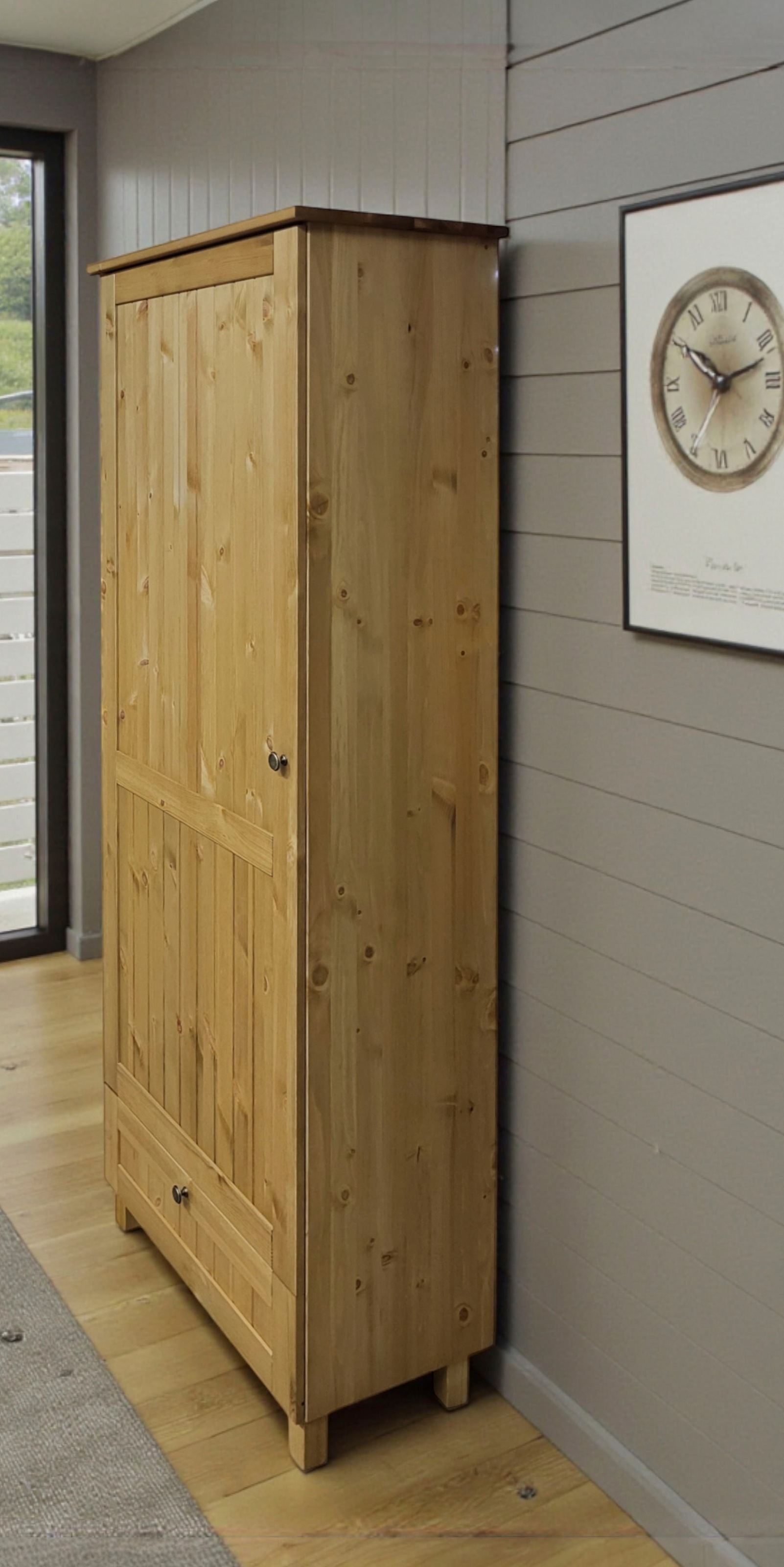 Home affaire Schuhschrank »Juventus« 1 Stk. tlg. aus massiver Kiefer, Breite  67cm , Höhe 180 cm