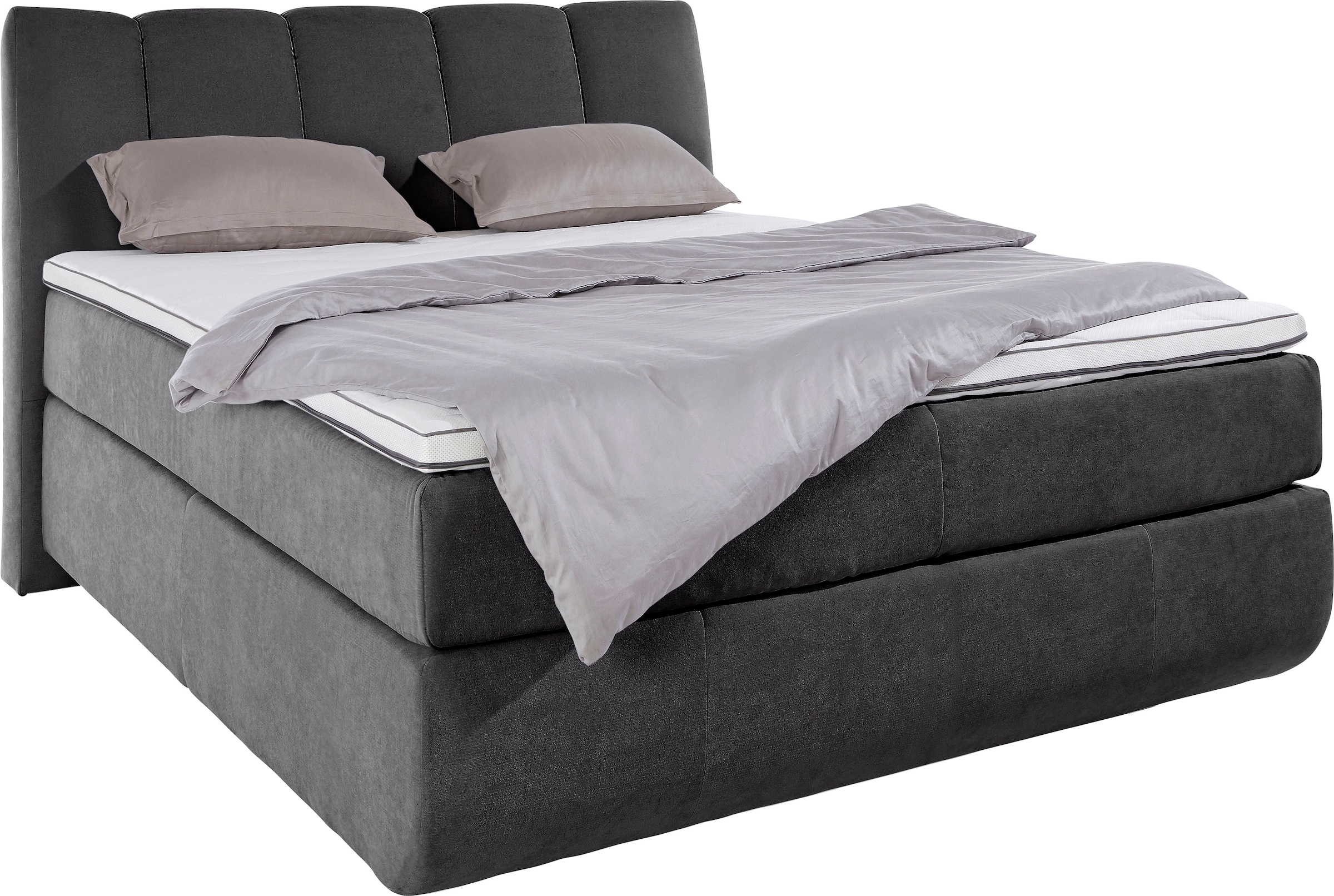 Home affaire Boxspringbett »Océane« Bodenfrei- wirkt freischwebend, verschi günstig online kaufen