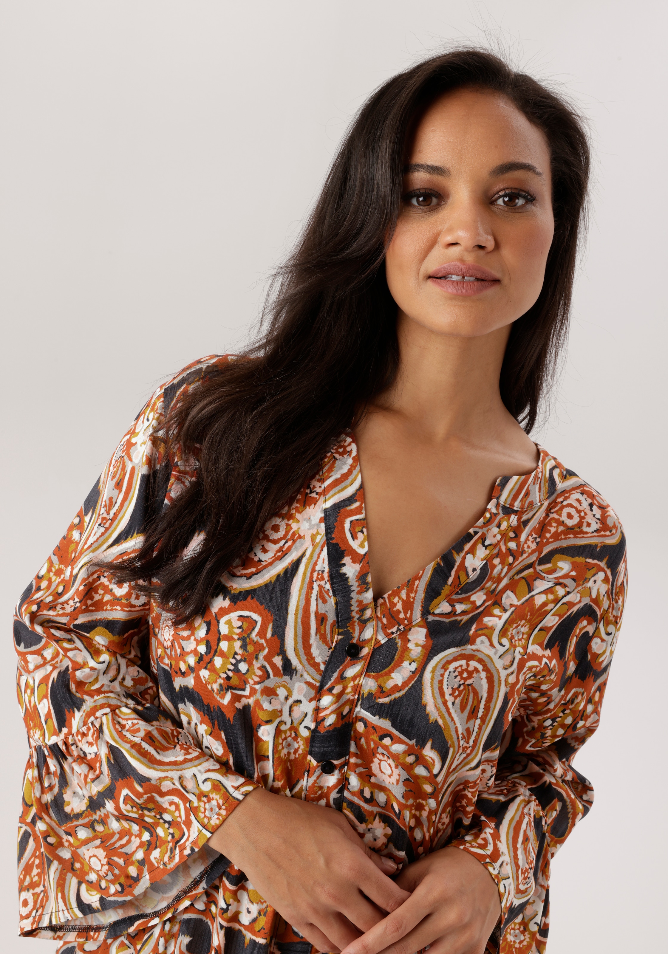 Aniston PLUS Tunikakleid in trendigen Paisleydessin - NEUE KOLLEKTION