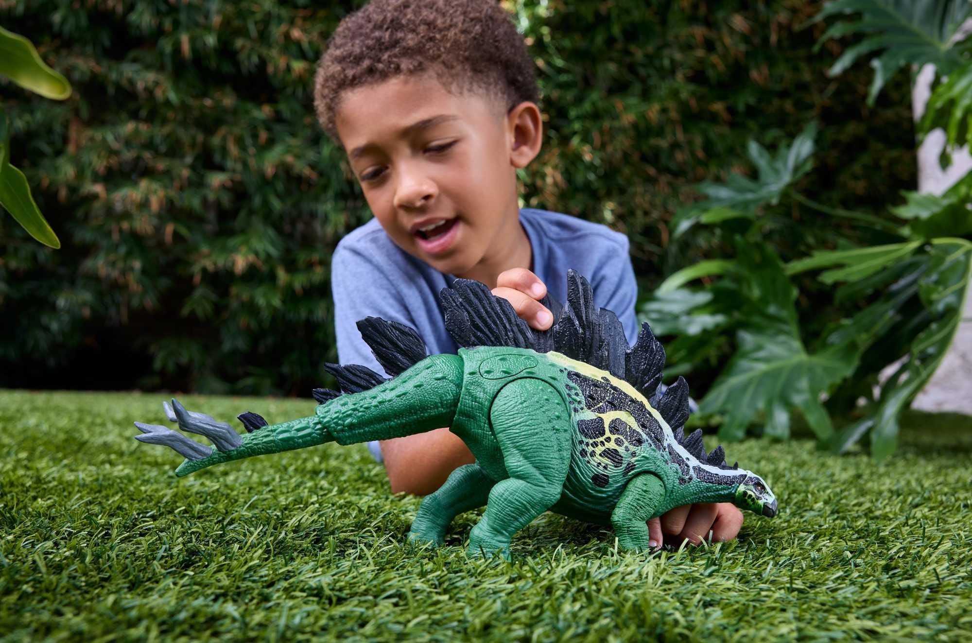 Mattel® Actionfigur »Jurassic World, Gigantic Thrashers - Stegosaurus«